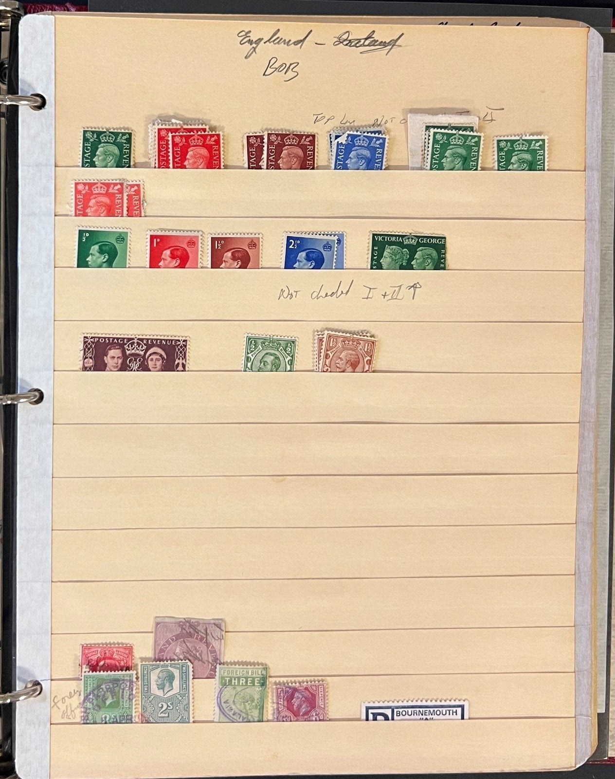 Machin & British Commonwealth Stamp Collection 2 Albums Mint & Used ZAYIX