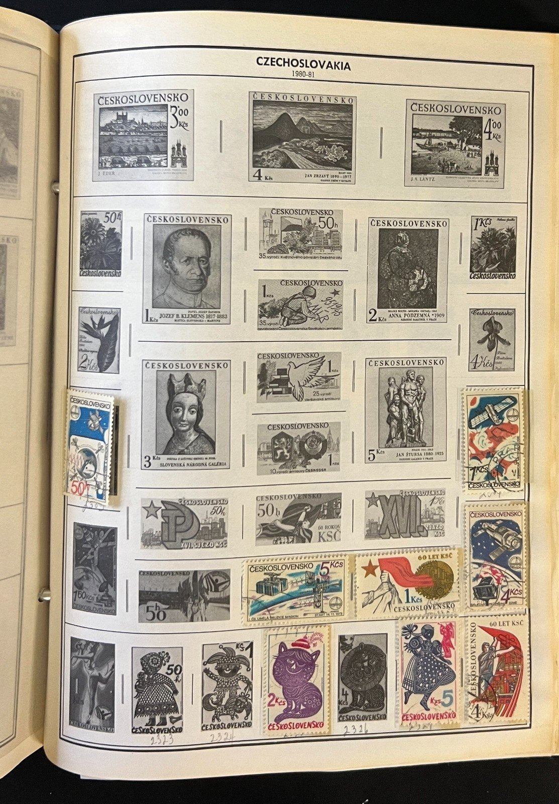Israel & Czechoslovakia Stamp Collection Album Mint & Used ZAYIX