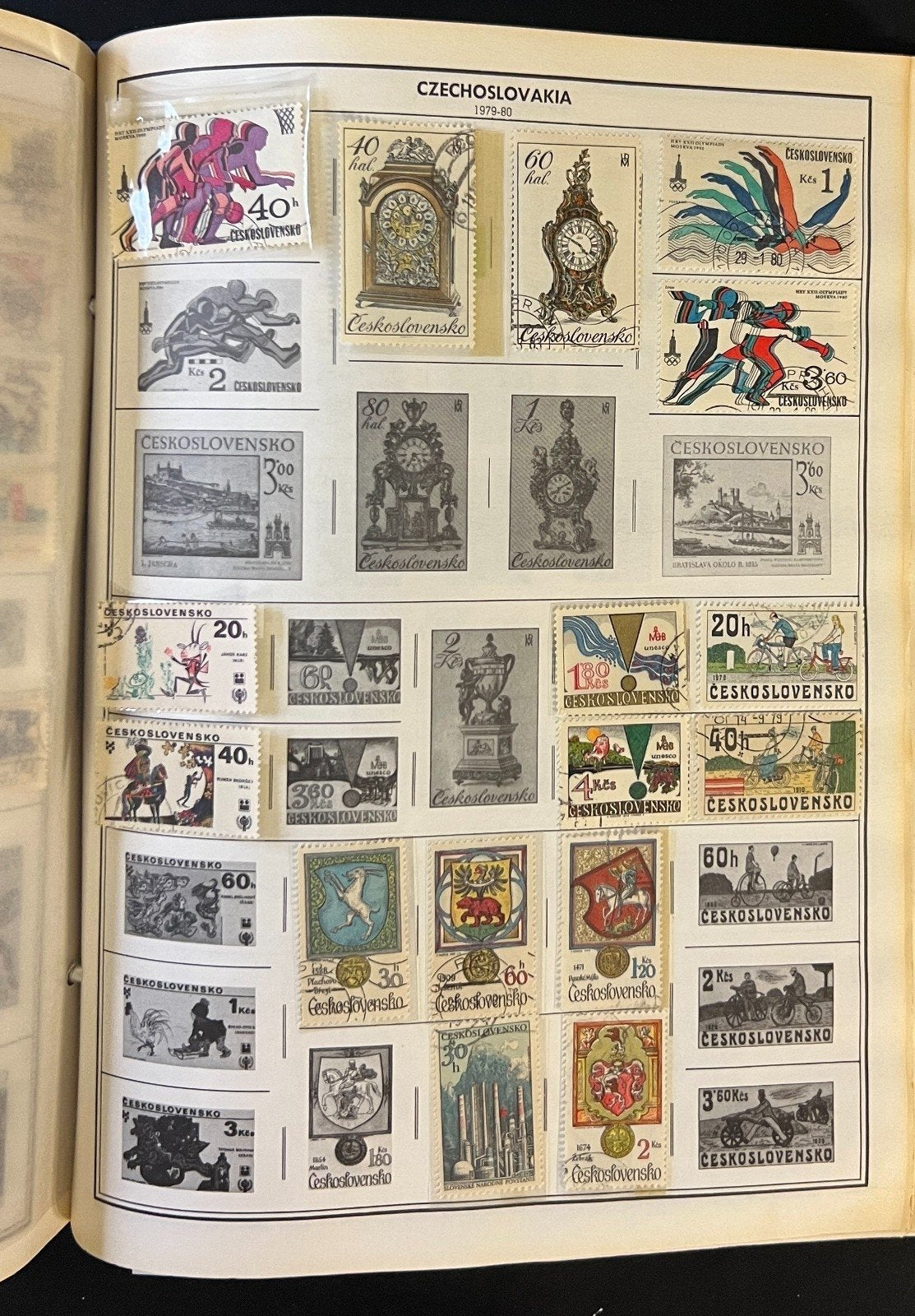 Israel & Czechoslovakia Stamp Collection Album Mint & Used ZAYIX