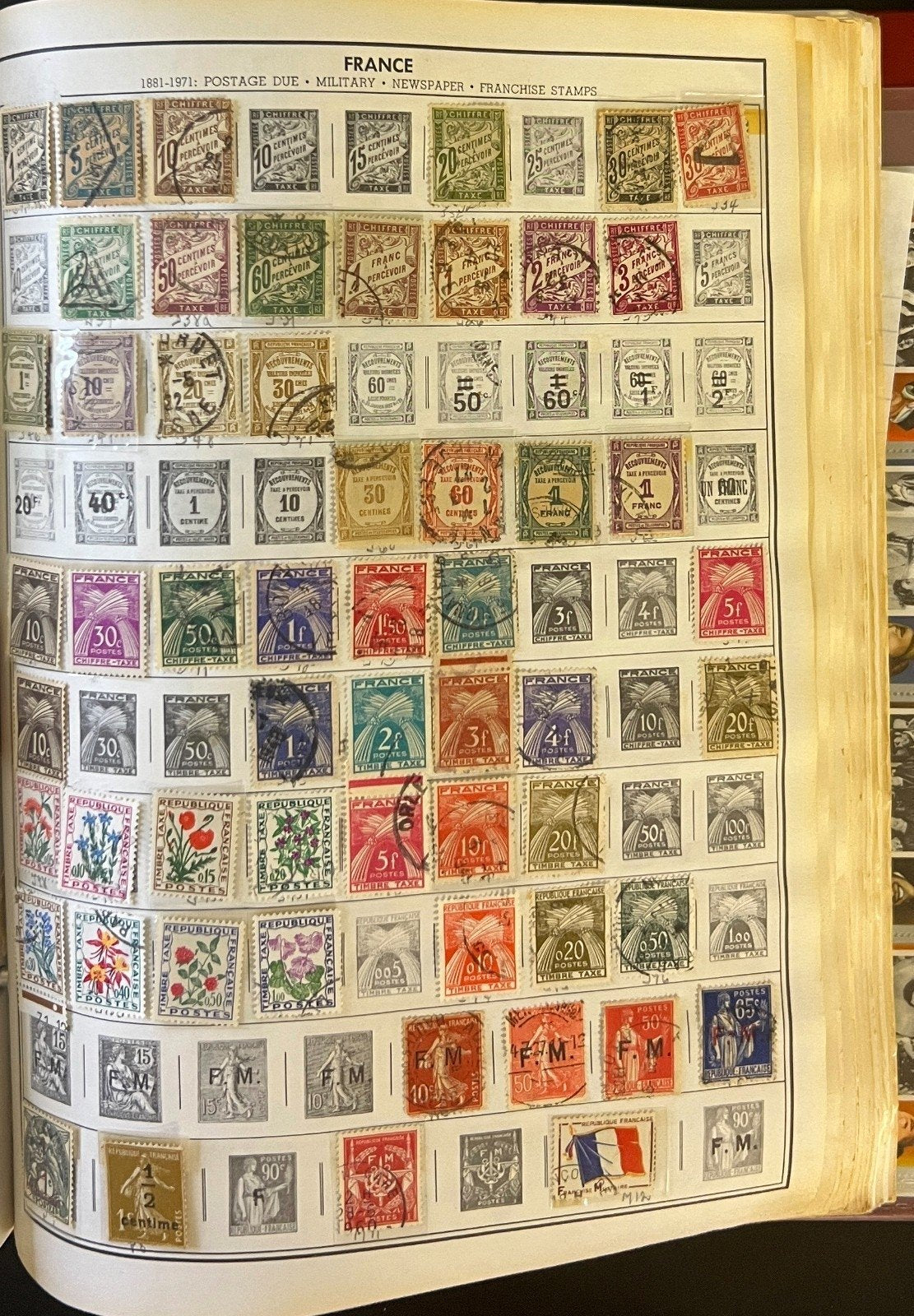 France & French Colonies Stamp Collection Album Mint & Used 1907-2001 ZAYIX