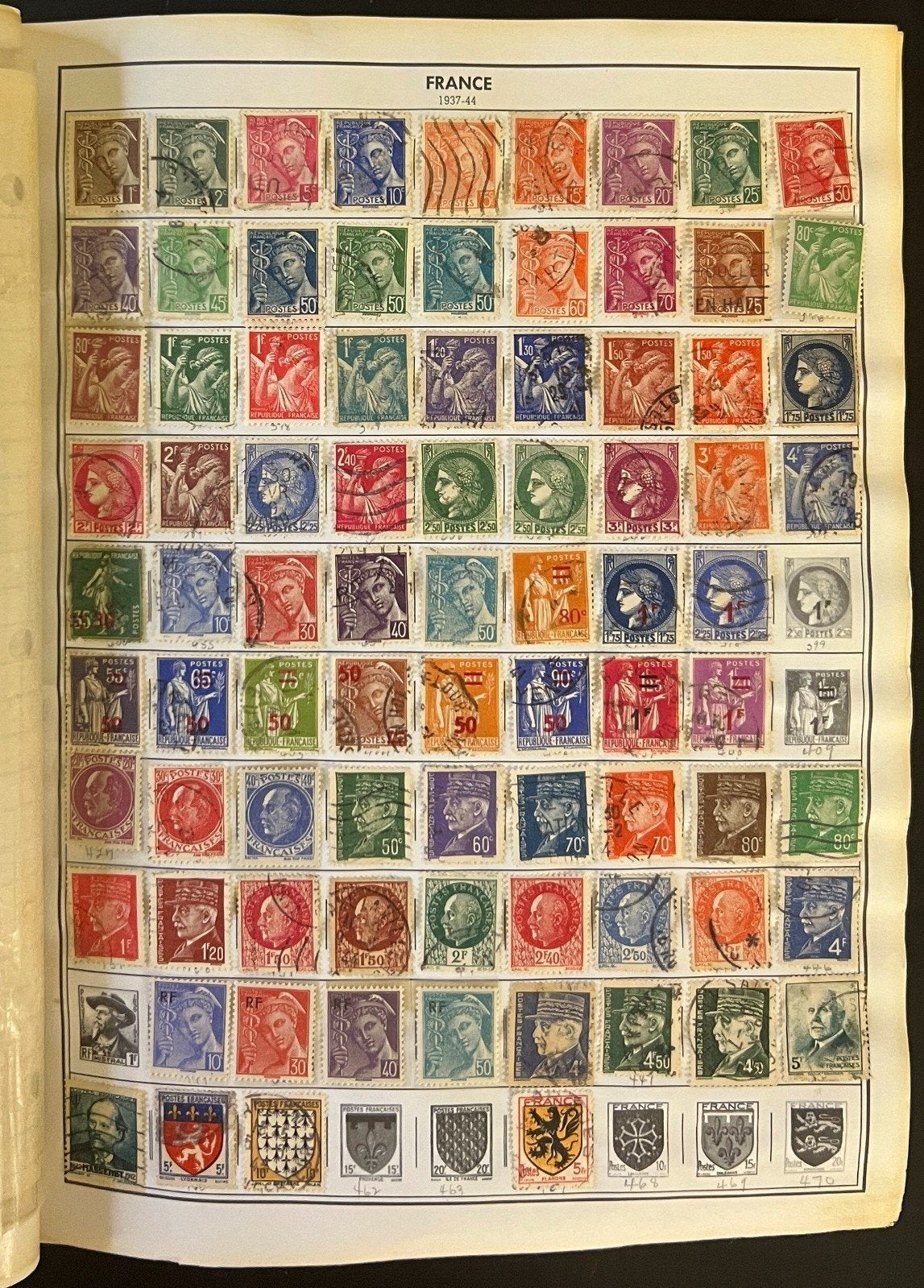 France & French Colonies Stamp Collection Album Mint & Used 1907-2001 ZAYIX