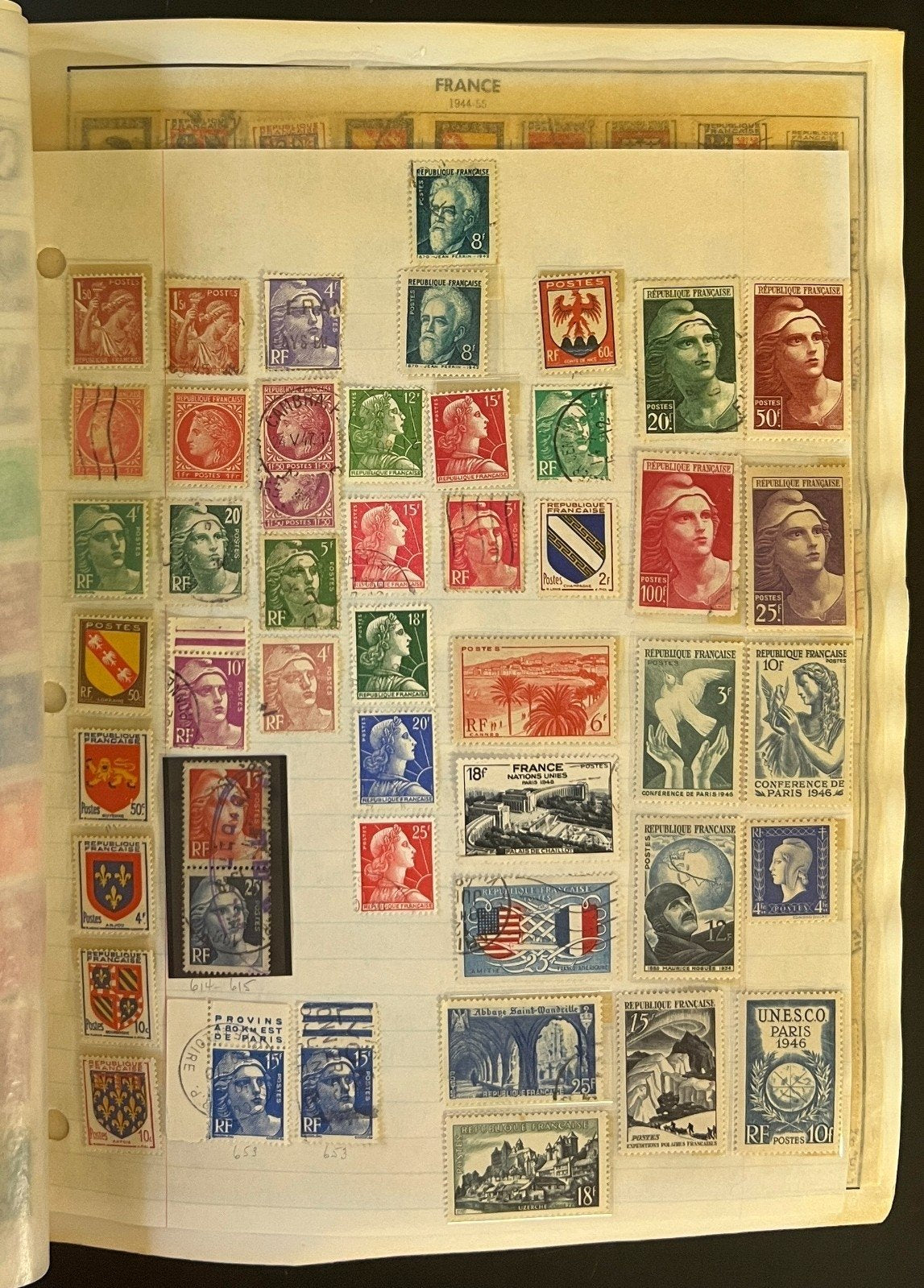 France & French Colonies Stamp Collection Album Mint & Used 1907-2001 ZAYIX