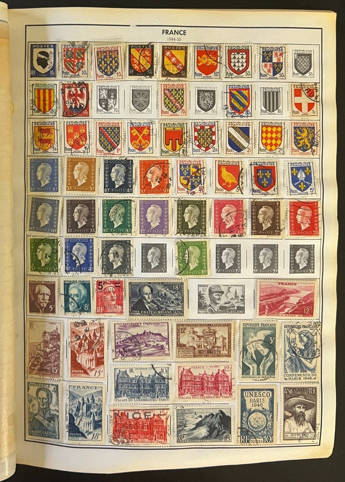 France & French Colonies Stamp Collection Album Mint & Used 1907-2001 ZAYIX