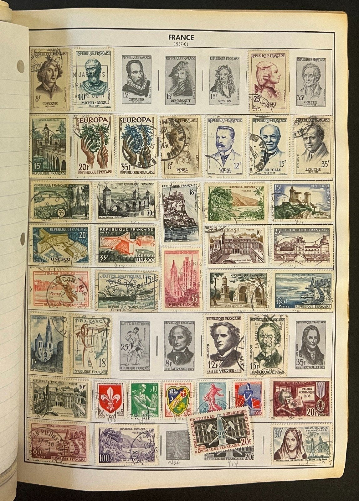 France & French Colonies Stamp Collection Album Mint & Used 1907-2001 ZAYIX