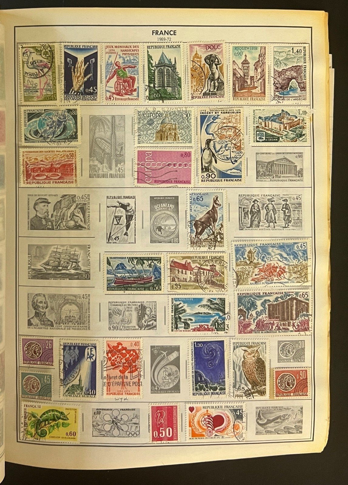 France & French Colonies Stamp Collection Album Mint & Used 1907-2001 ZAYIX
