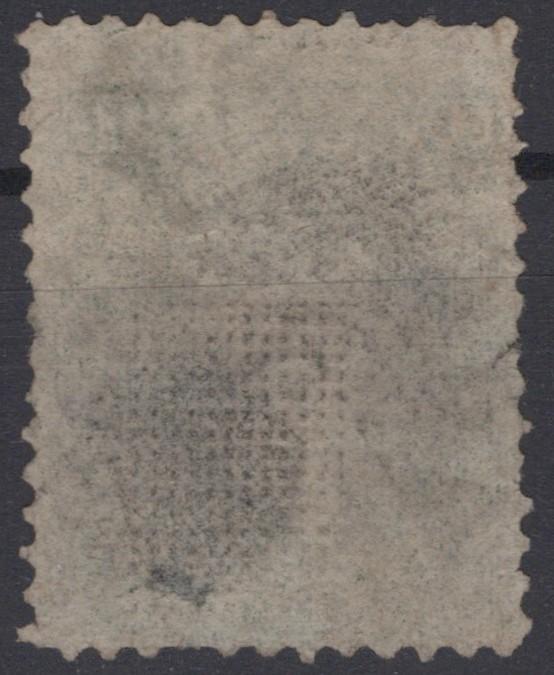 US 1868 10c yellow green Washington NBN F Grill Scott# 96 Used Fine ZAYIX