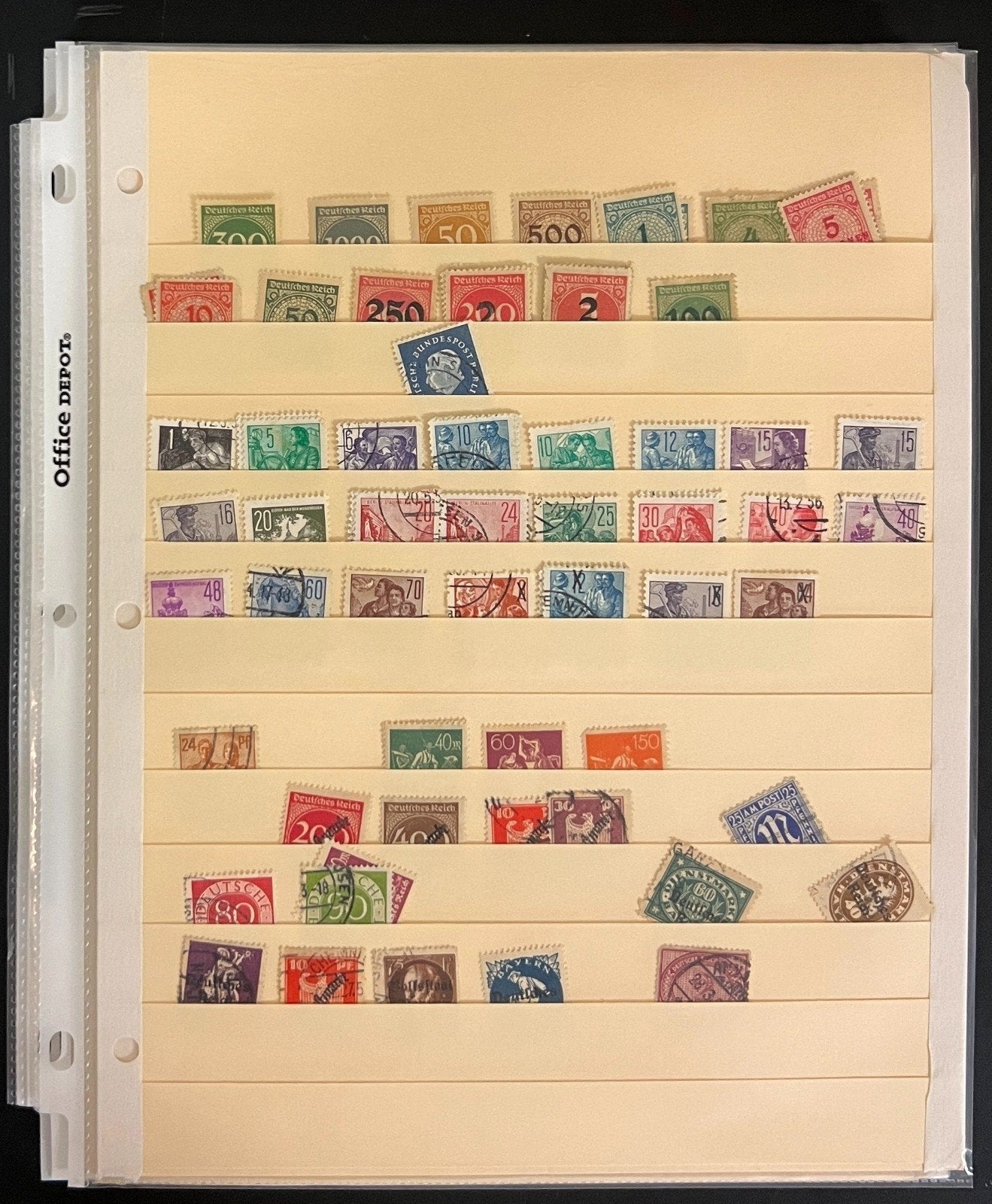 DDR East Germany Stamp Collection Stock Pages Mint & Used ZAYIX