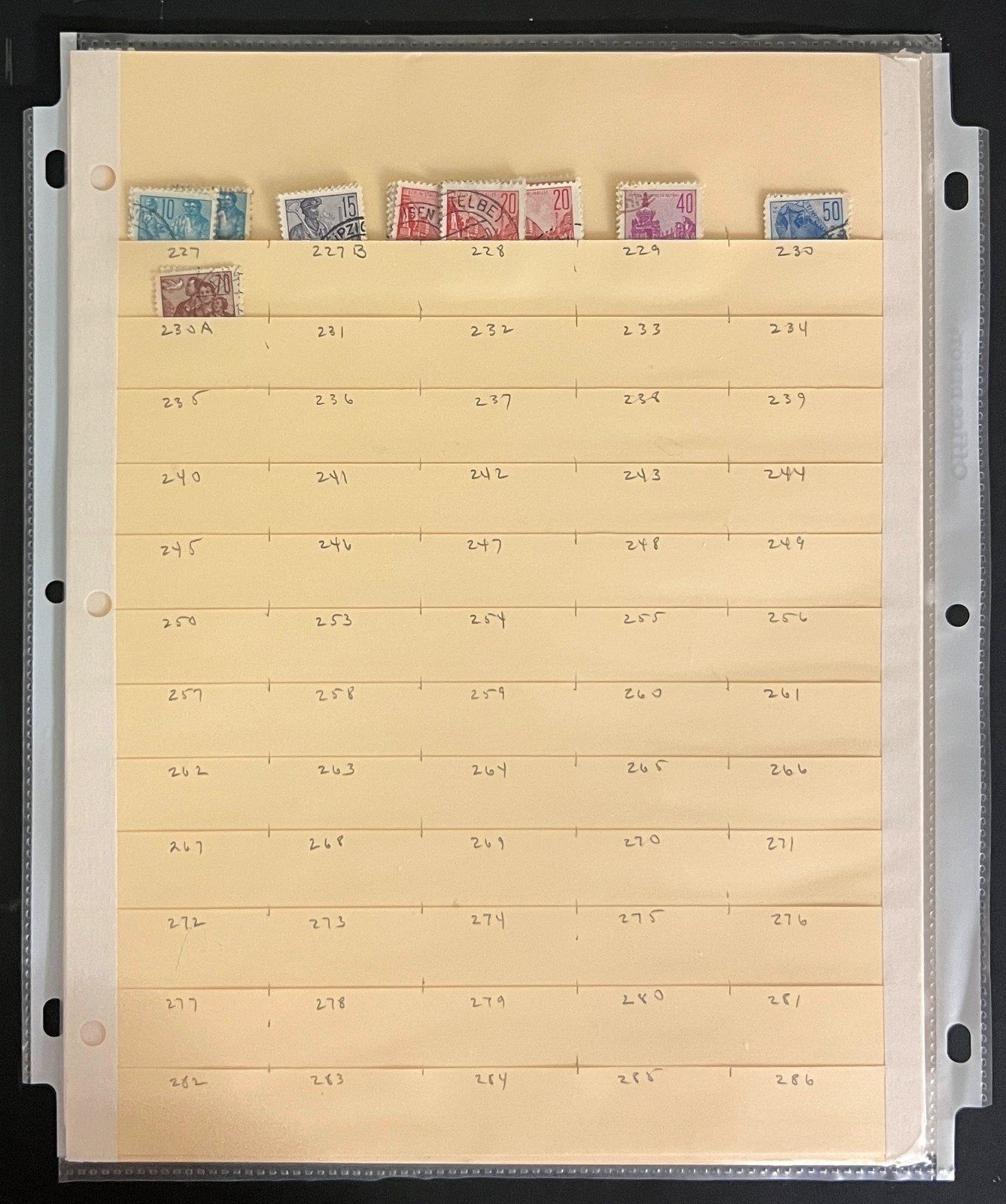 DDR East Germany Stamp Collection Stock Pages Mint & Used ZAYIX