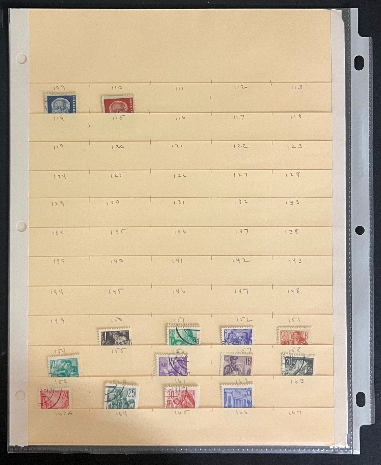 DDR East Germany Stamp Collection Stock Pages Mint & Used ZAYIX