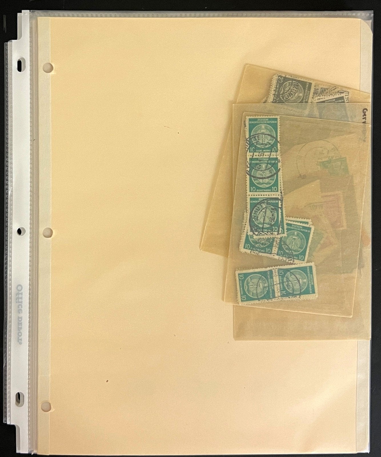 DDR East Germany Stamp Collection Stock Pages Mint & Used ZAYIX