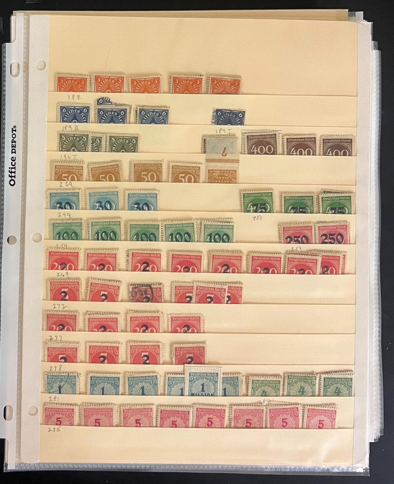 Germany & Bavaria Stamp Collection 39 Stock Pages Mint & Used ZAYIX