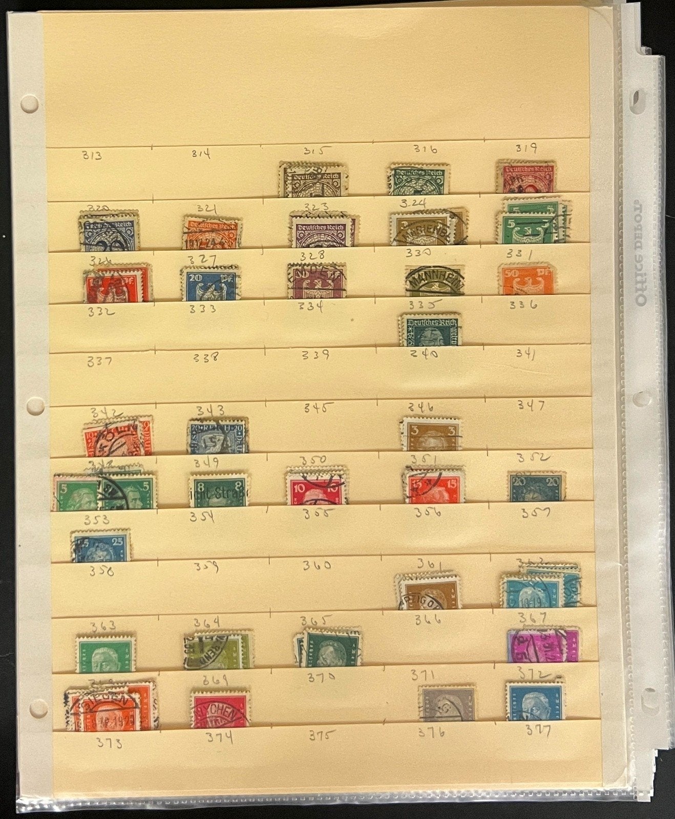 Germany & Bavaria Stamp Collection 39 Stock Pages Mint & Used ZAYIX