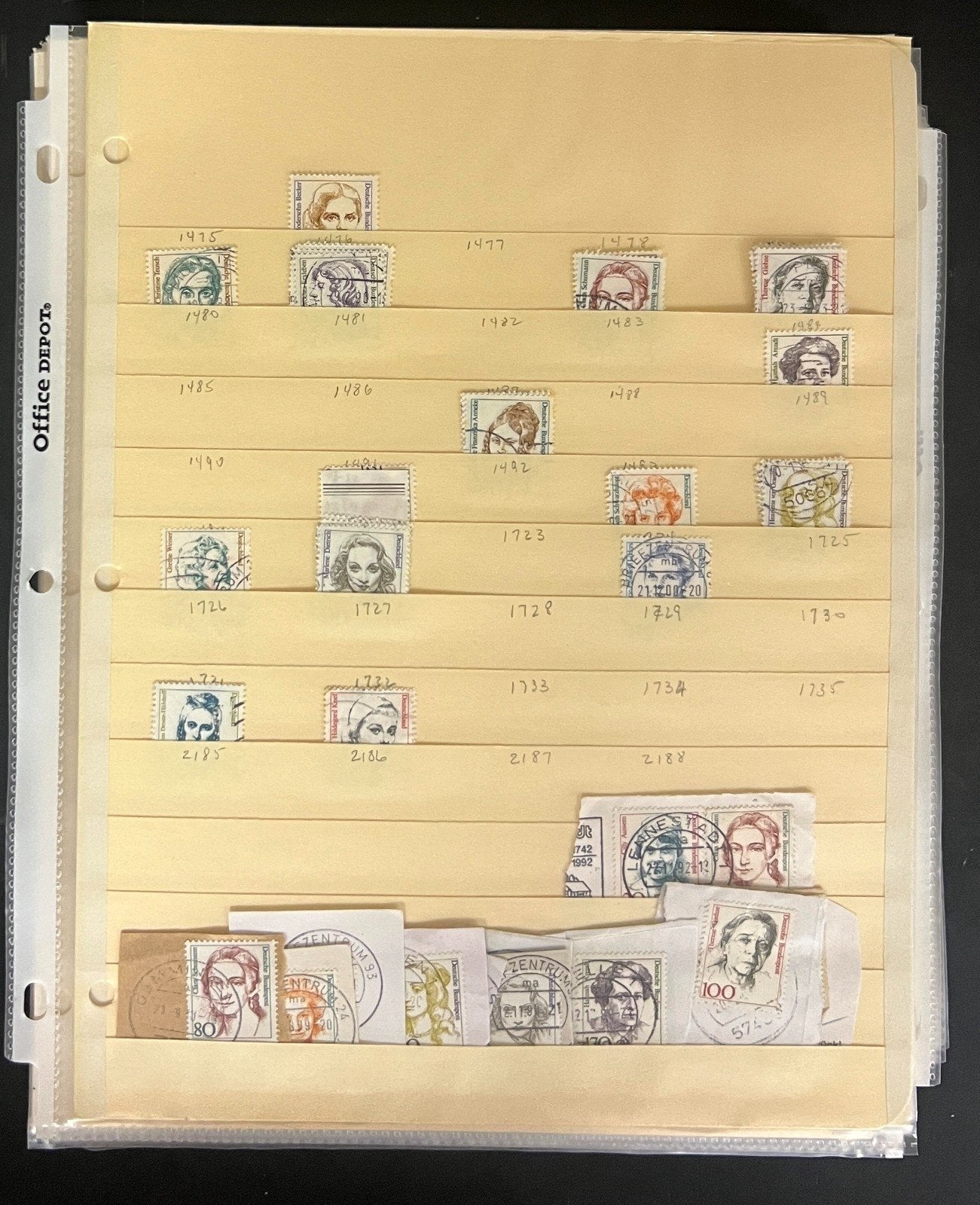 Germany & Bavaria Stamp Collection 39 Stock Pages Mint & Used ZAYIX