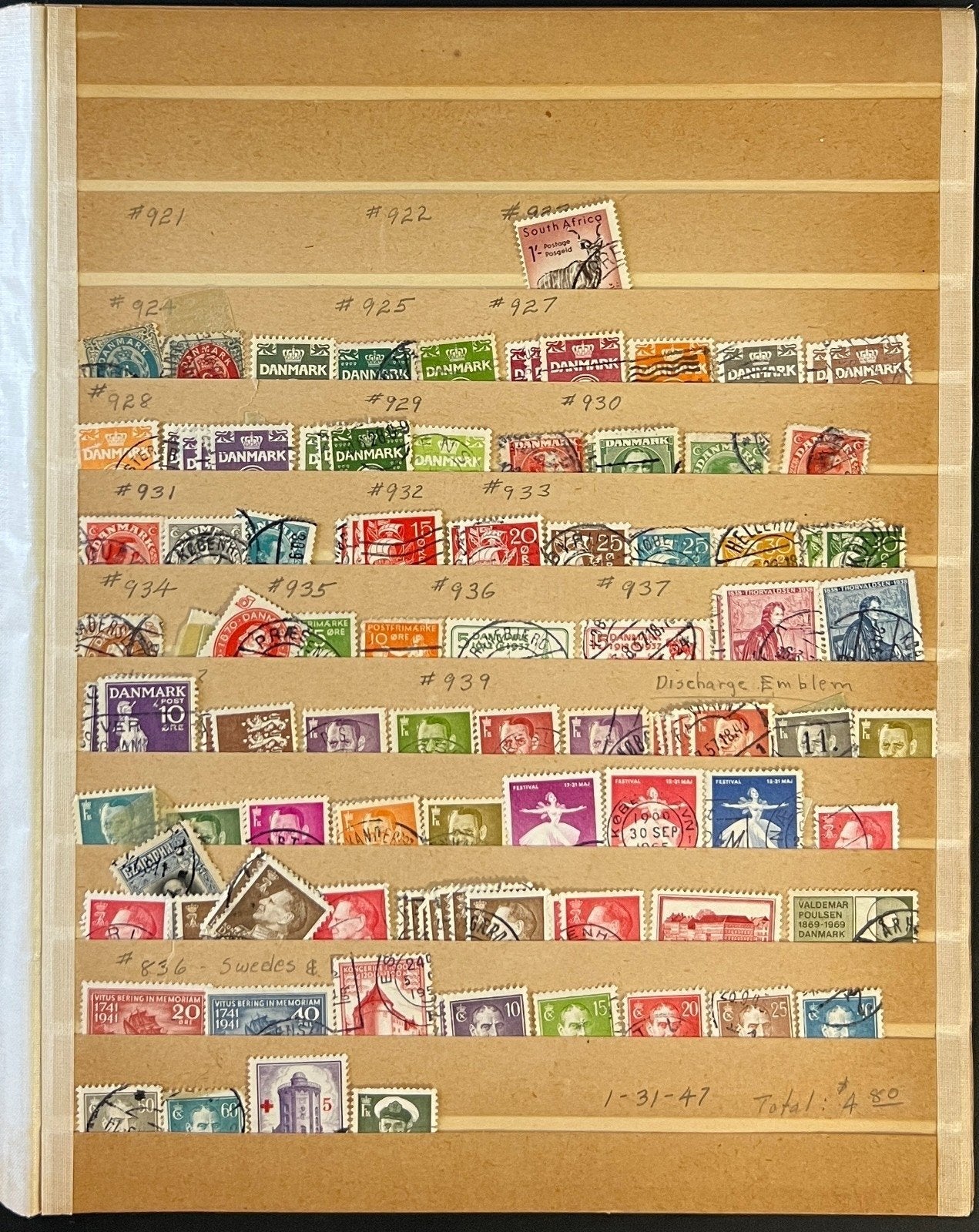 World Wide Stamp Collection On 15 Stock Pages Mint & Used ZAYIX