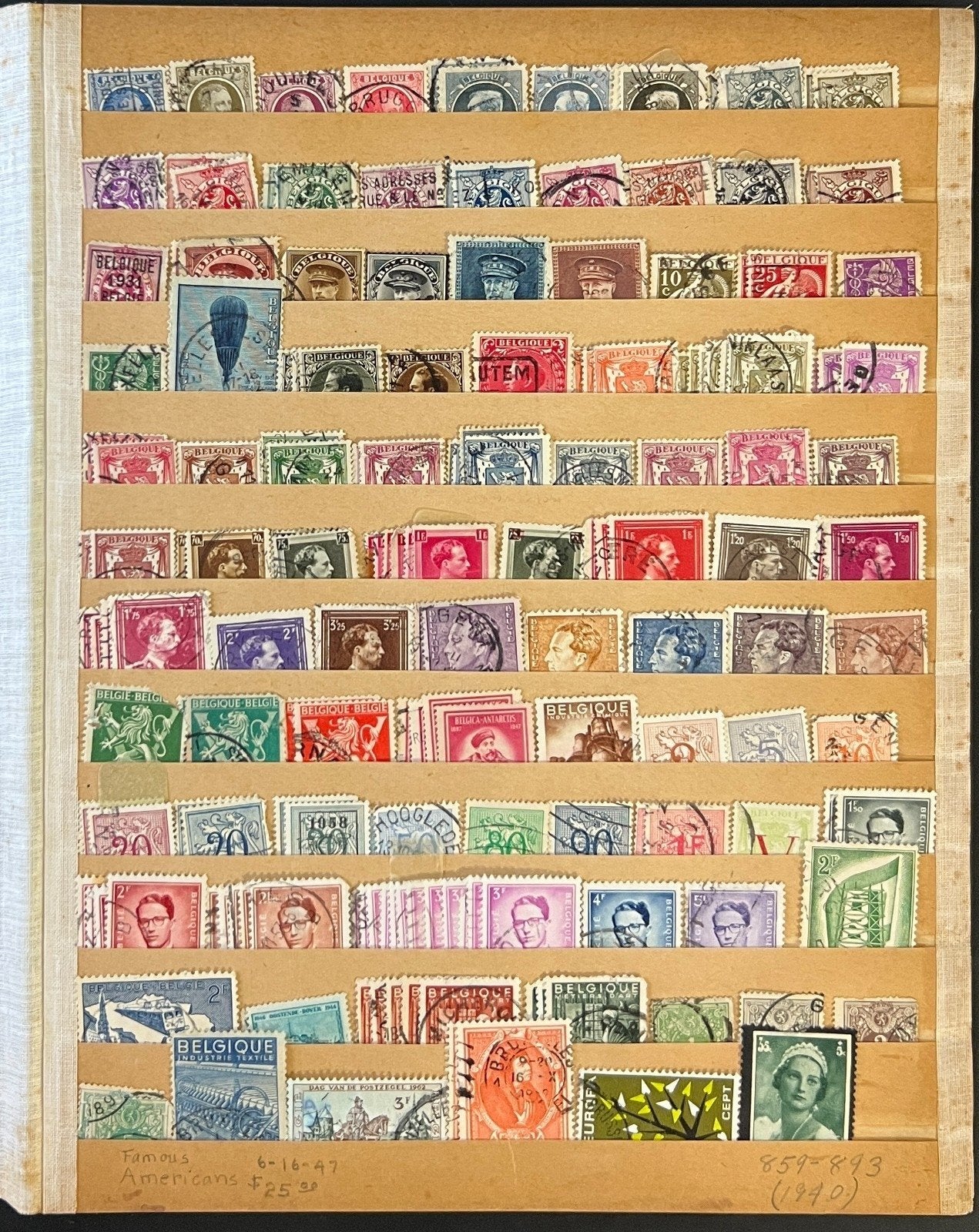 World Wide Stamp Collection On 15 Stock Pages Mint & Used ZAYIX