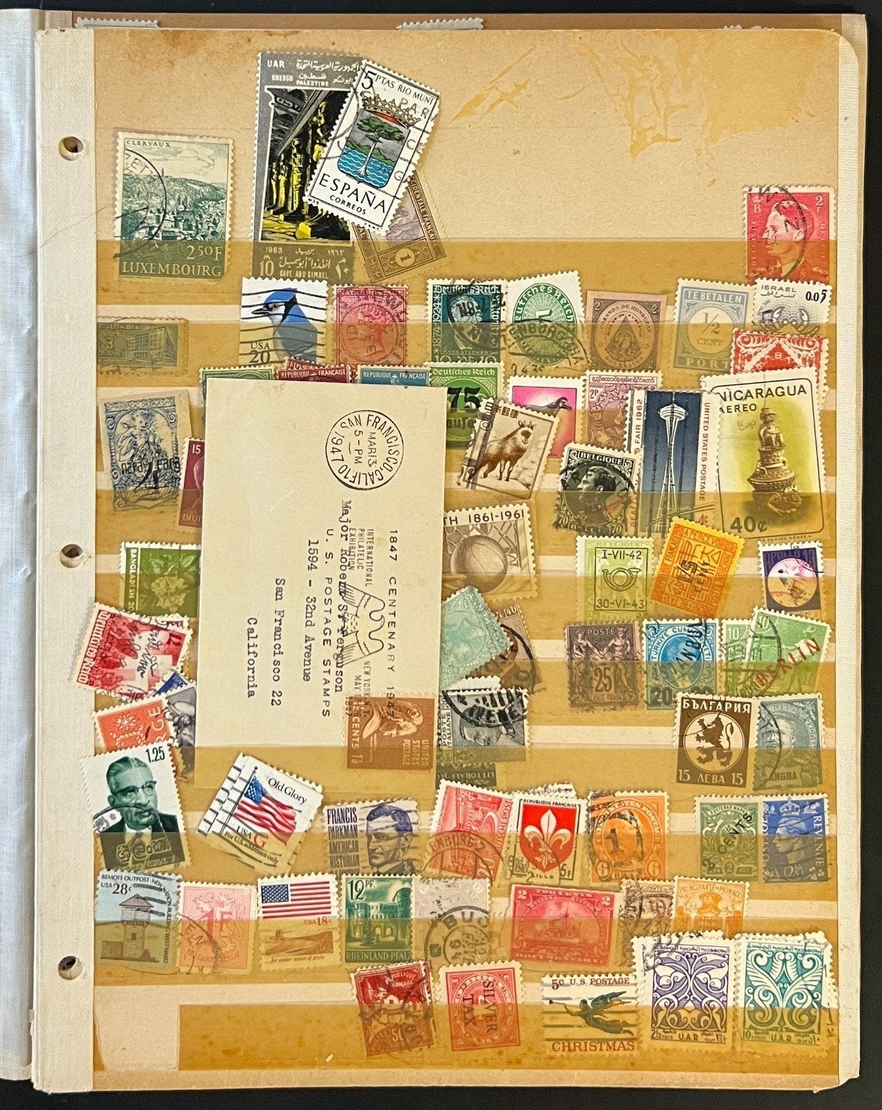 World Wide Stamp Collection On 15 Stock Pages Mint & Used ZAYIX