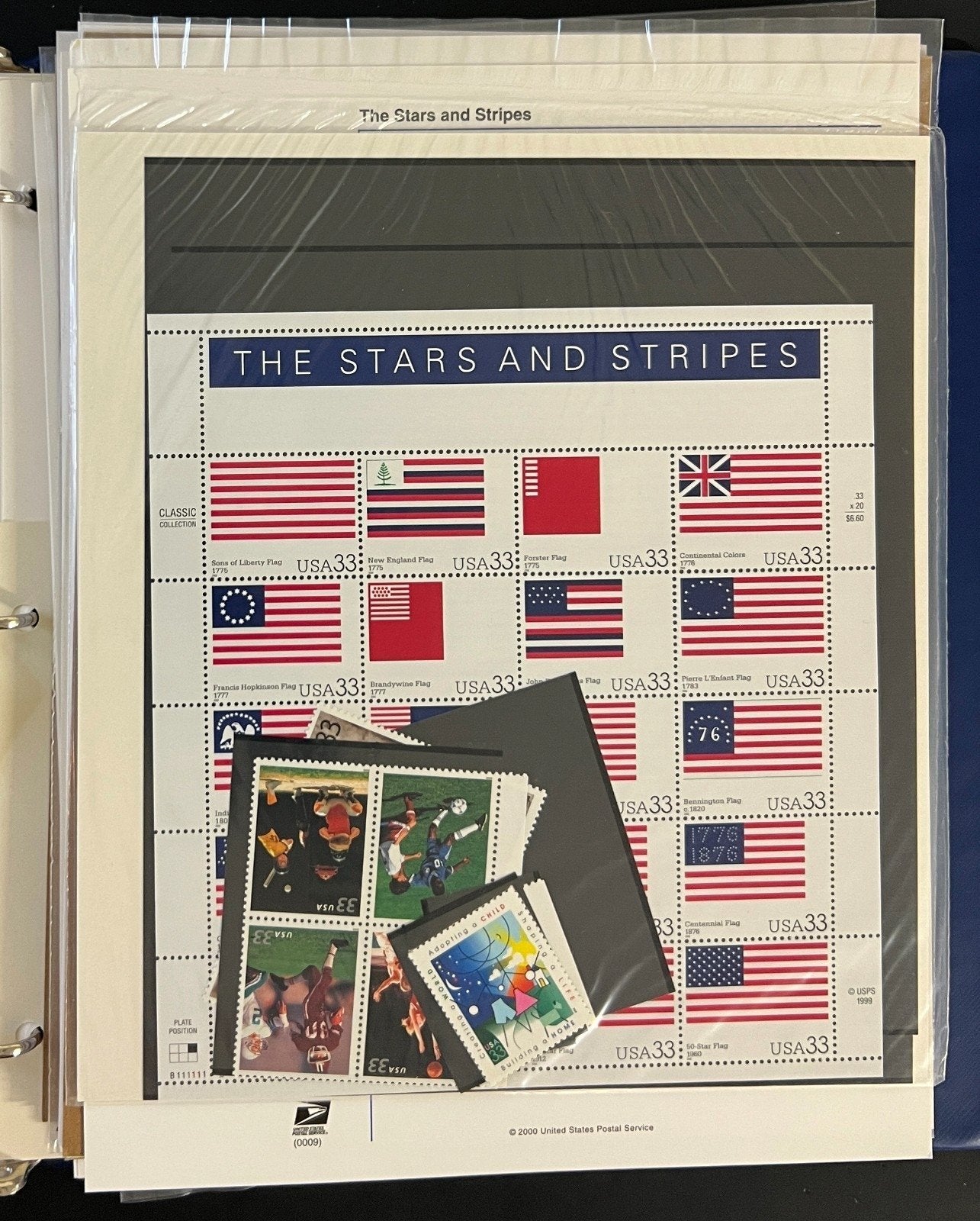 U.S. Stamp Collection 3 Commemorative Stamp Club Albums MNH 1987-2001 ZAYIX