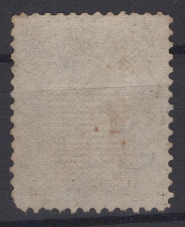US 1868 12c black Washington F Grill National Bank Note Sc# 97 Used Fine ZAYIX