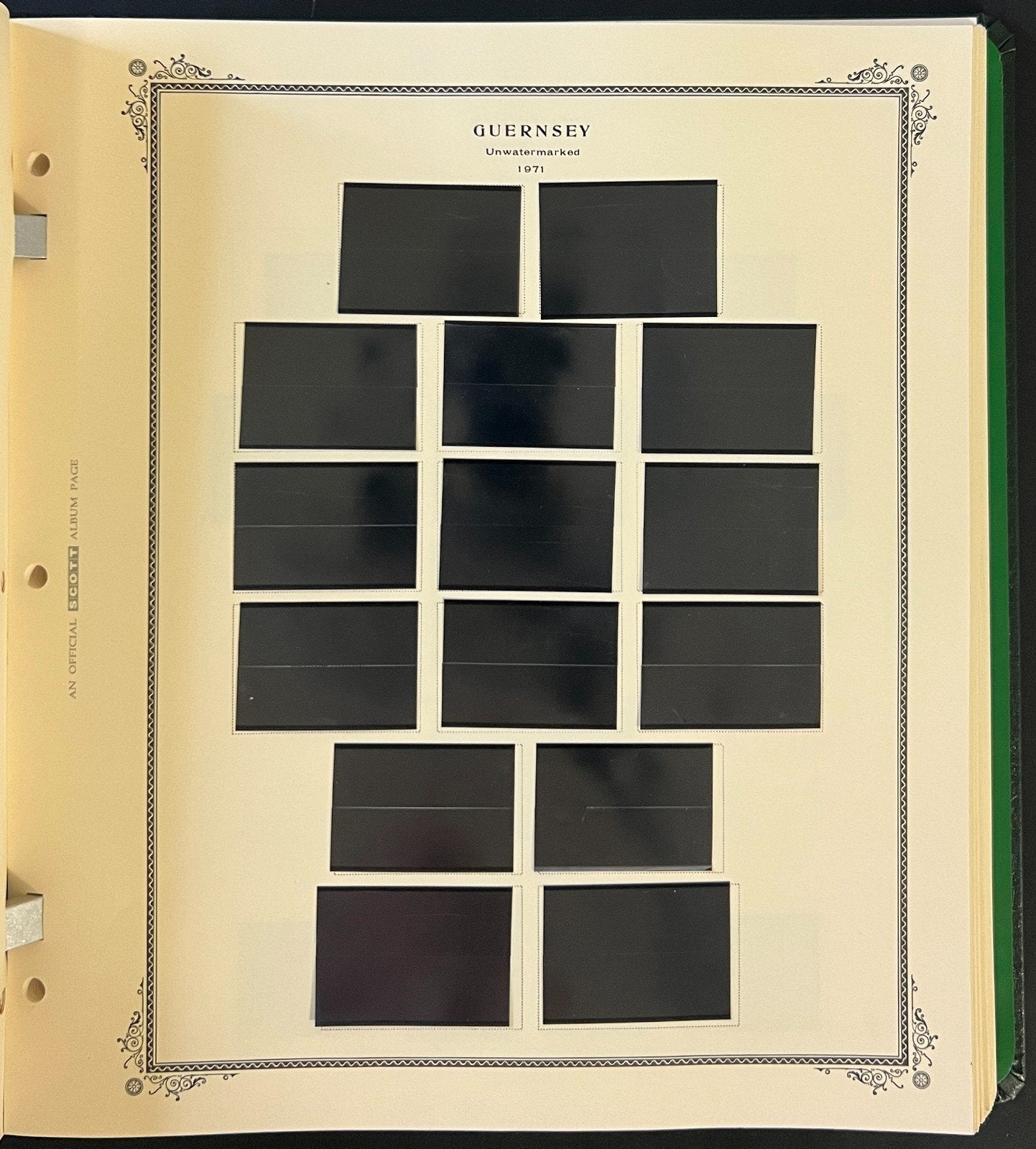 Guernsey & Alderney Scott Specialty Stamp Album 2-Post Binder 1941-1998 ZAYIX