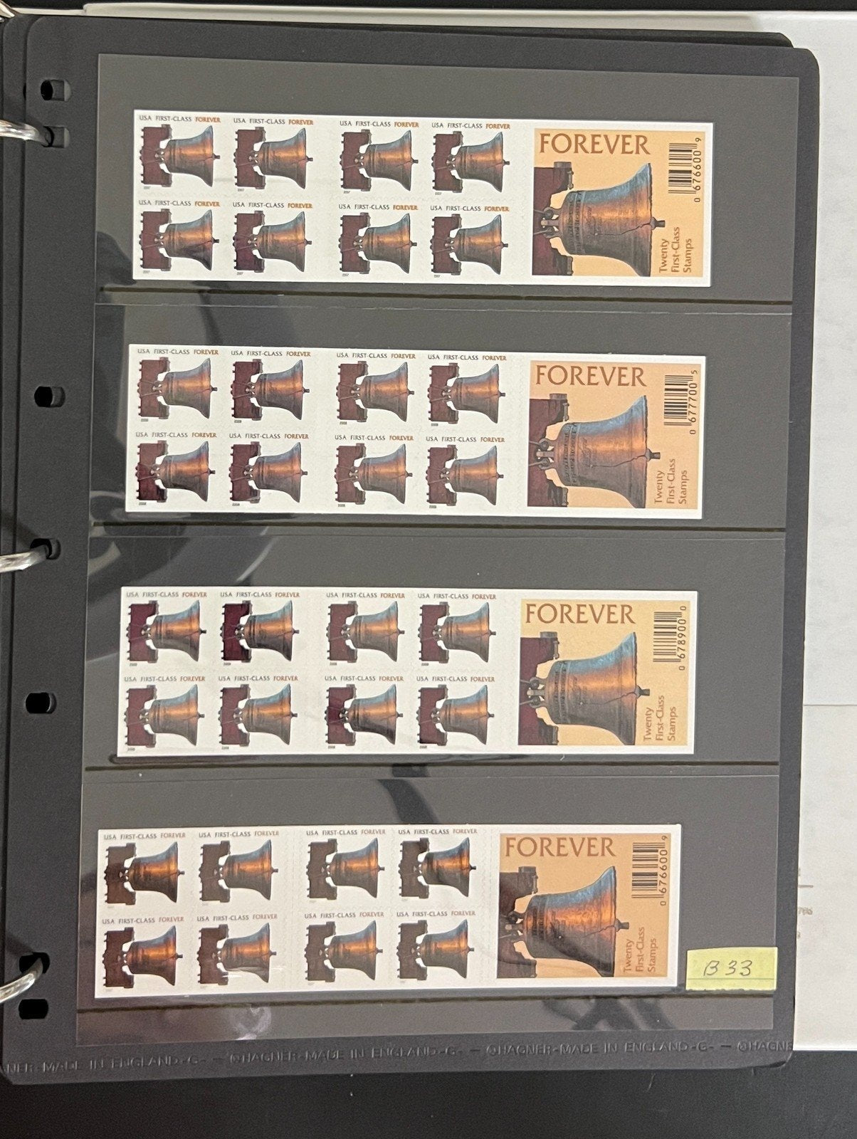United States Booklets, Strips, & Panes  Stamp Collection Album B1-B52 MNH ZAYIX