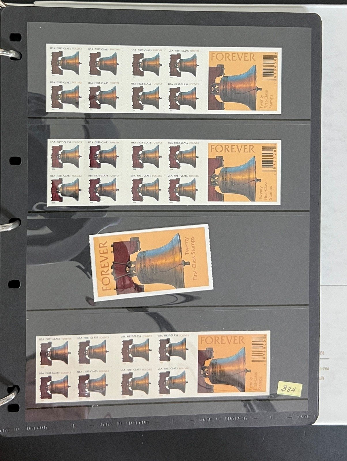 United States Booklets, Strips, & Panes  Stamp Collection Album B1-B52 MNH ZAYIX