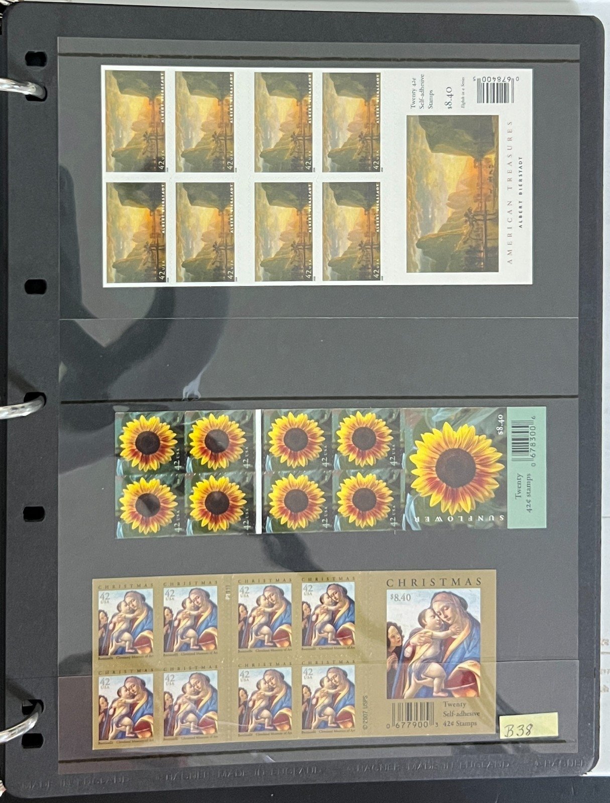 United States Booklets, Strips, & Panes  Stamp Collection Album B1-B52 MNH ZAYIX