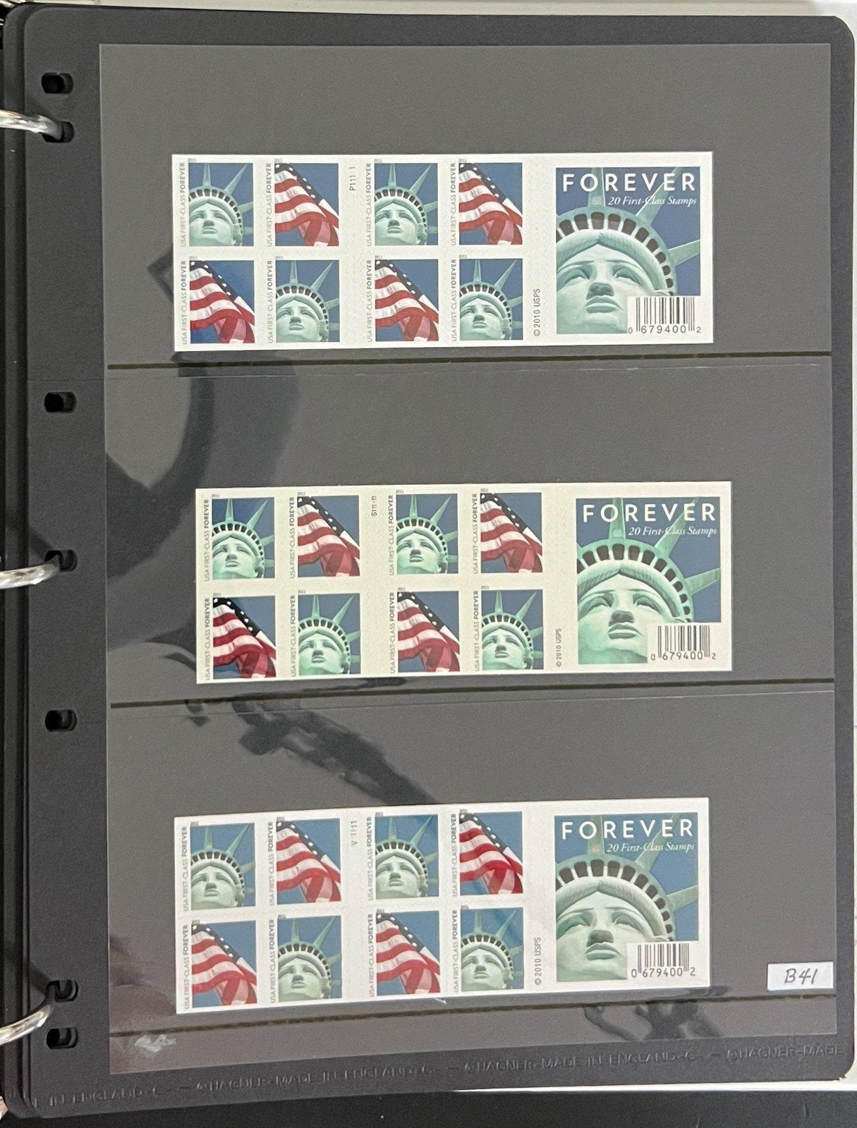 United States Booklets, Strips, & Panes  Stamp Collection Album B1-B52 MNH ZAYIX