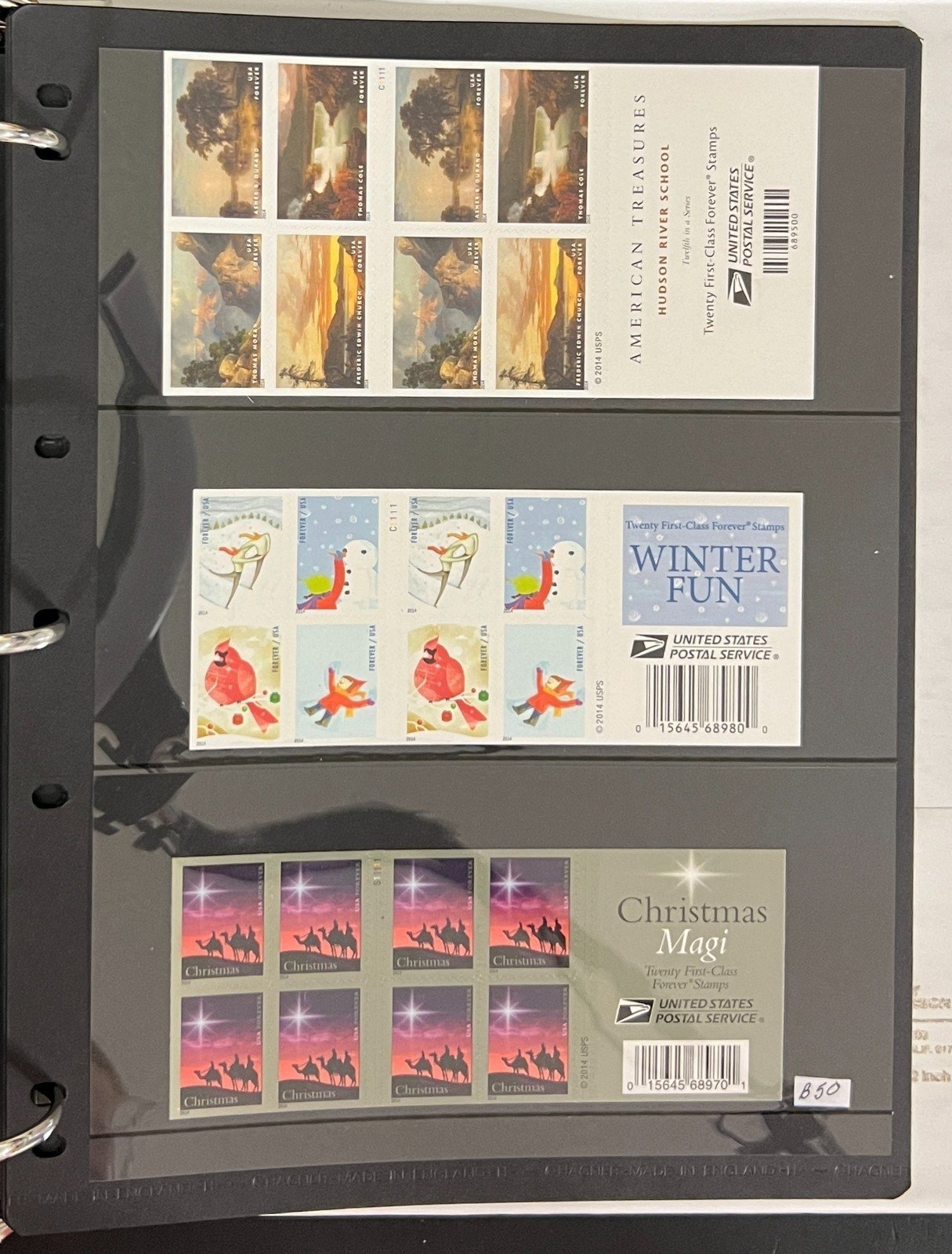 United States Booklets, Strips, & Panes  Stamp Collection Album B1-B52 MNH ZAYIX