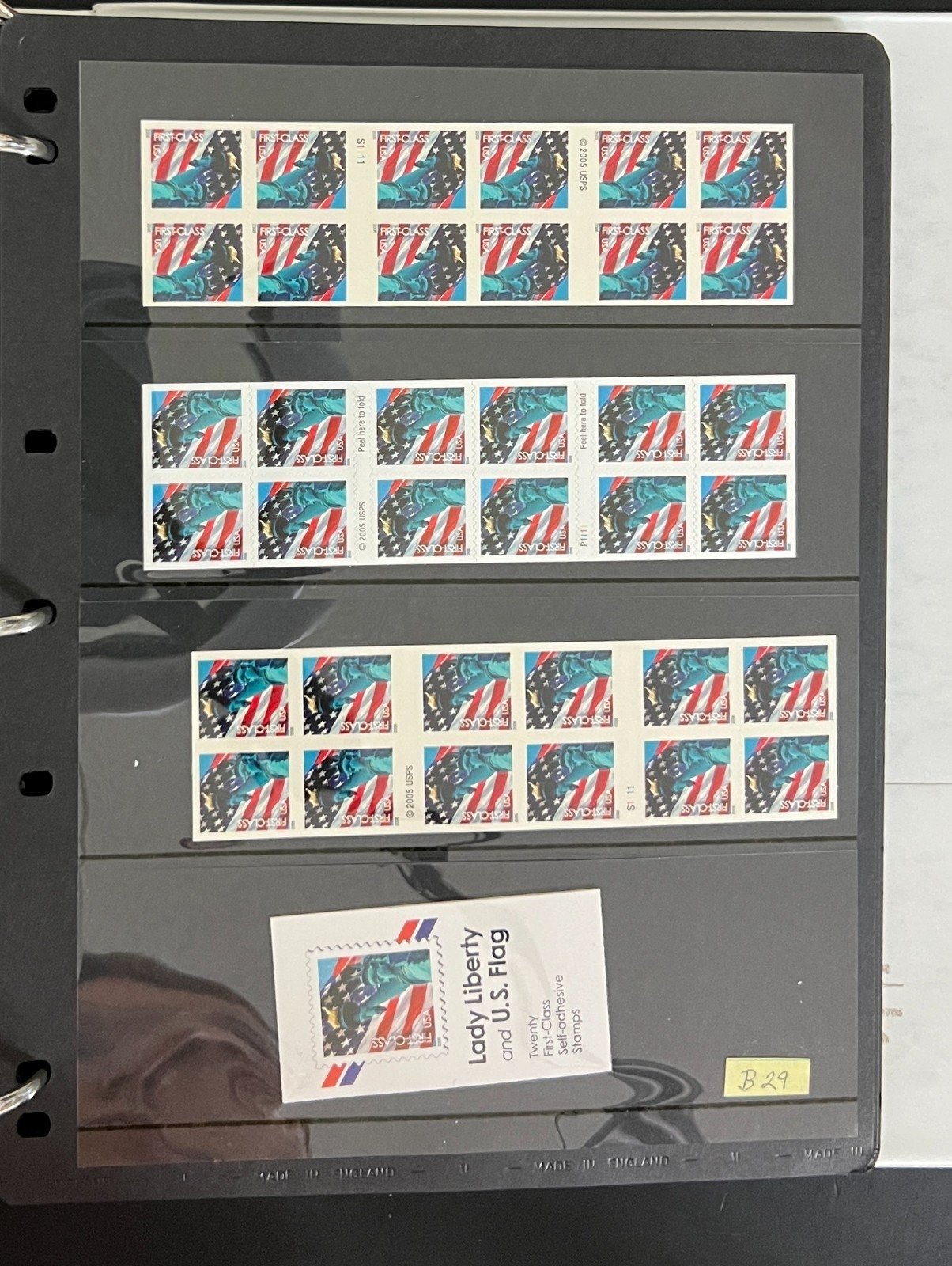 United States Booklets, Strips, & Panes  Stamp Collection Album B1-B52 MNH ZAYIX