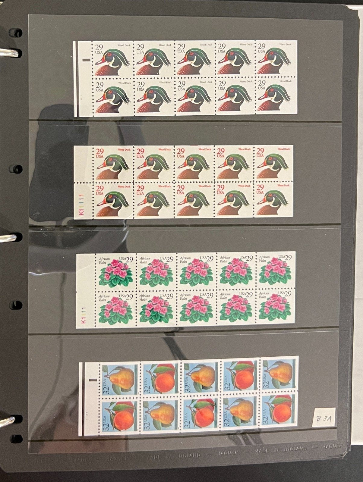 United States Booklets, Strips, & Panes  Stamp Collection Album B1-B52 MNH ZAYIX