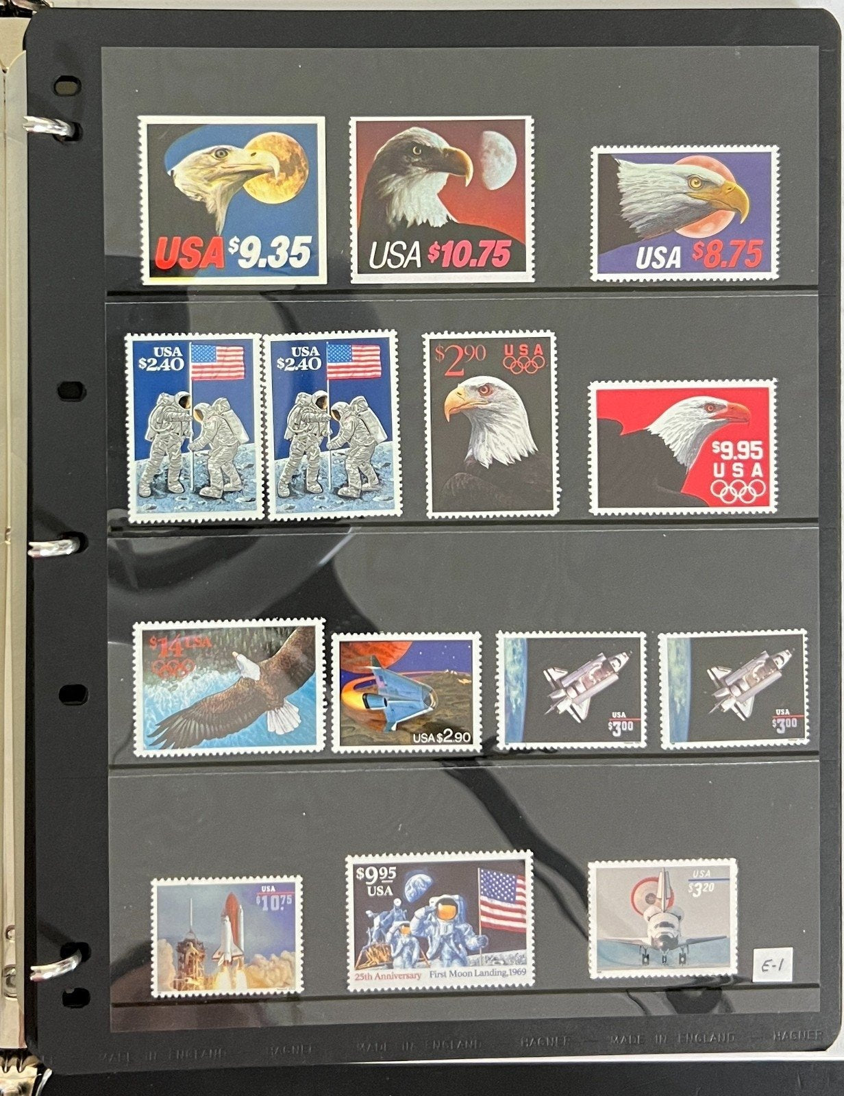 United States Airmail, Express & Souvenir Sheet Stamp Collection Album MNH ZAYIX