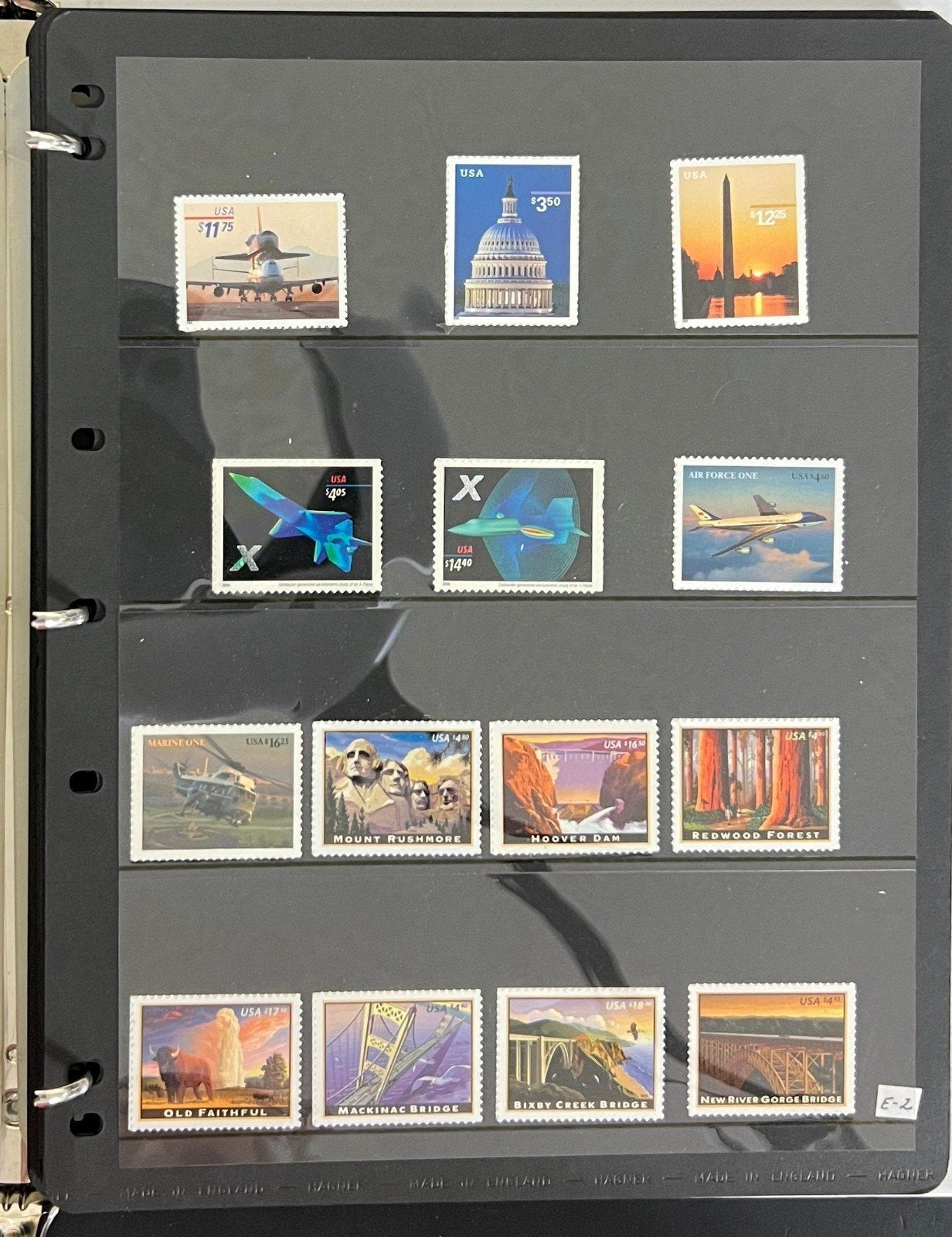 United States Airmail, Express & Souvenir Sheet Stamp Collection Album MNH ZAYIX