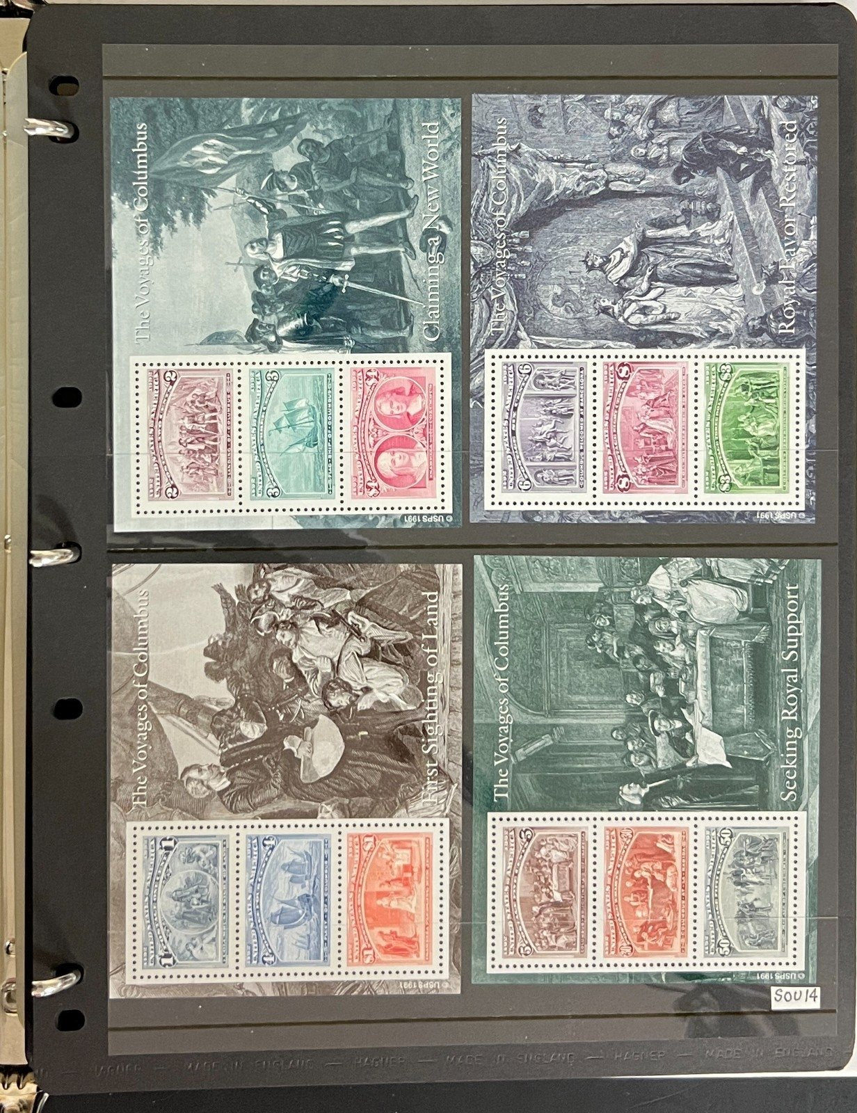 United States Airmail, Express & Souvenir Sheet Stamp Collection Album MNH ZAYIX