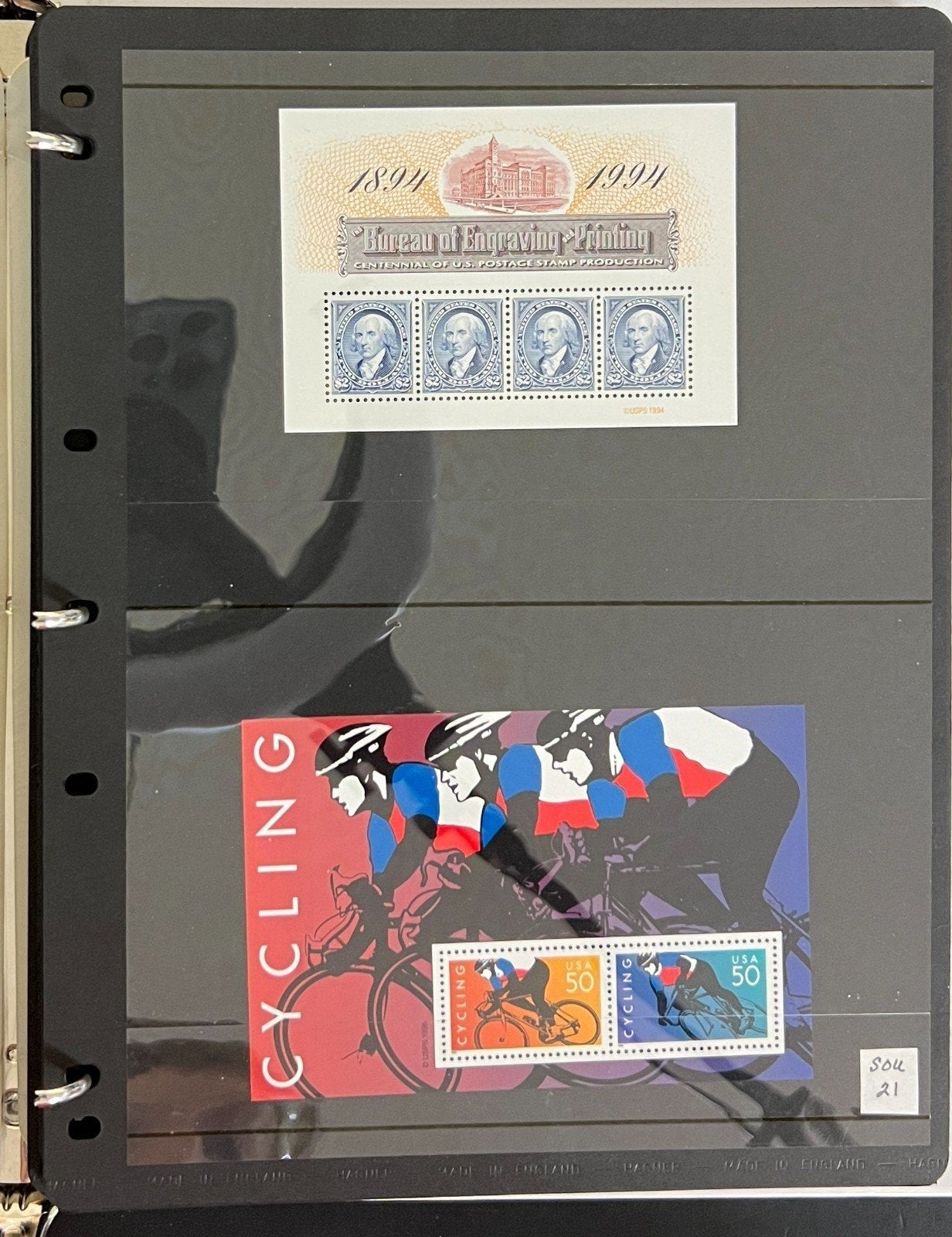 United States Airmail, Express & Souvenir Sheet Stamp Collection Album MNH ZAYIX