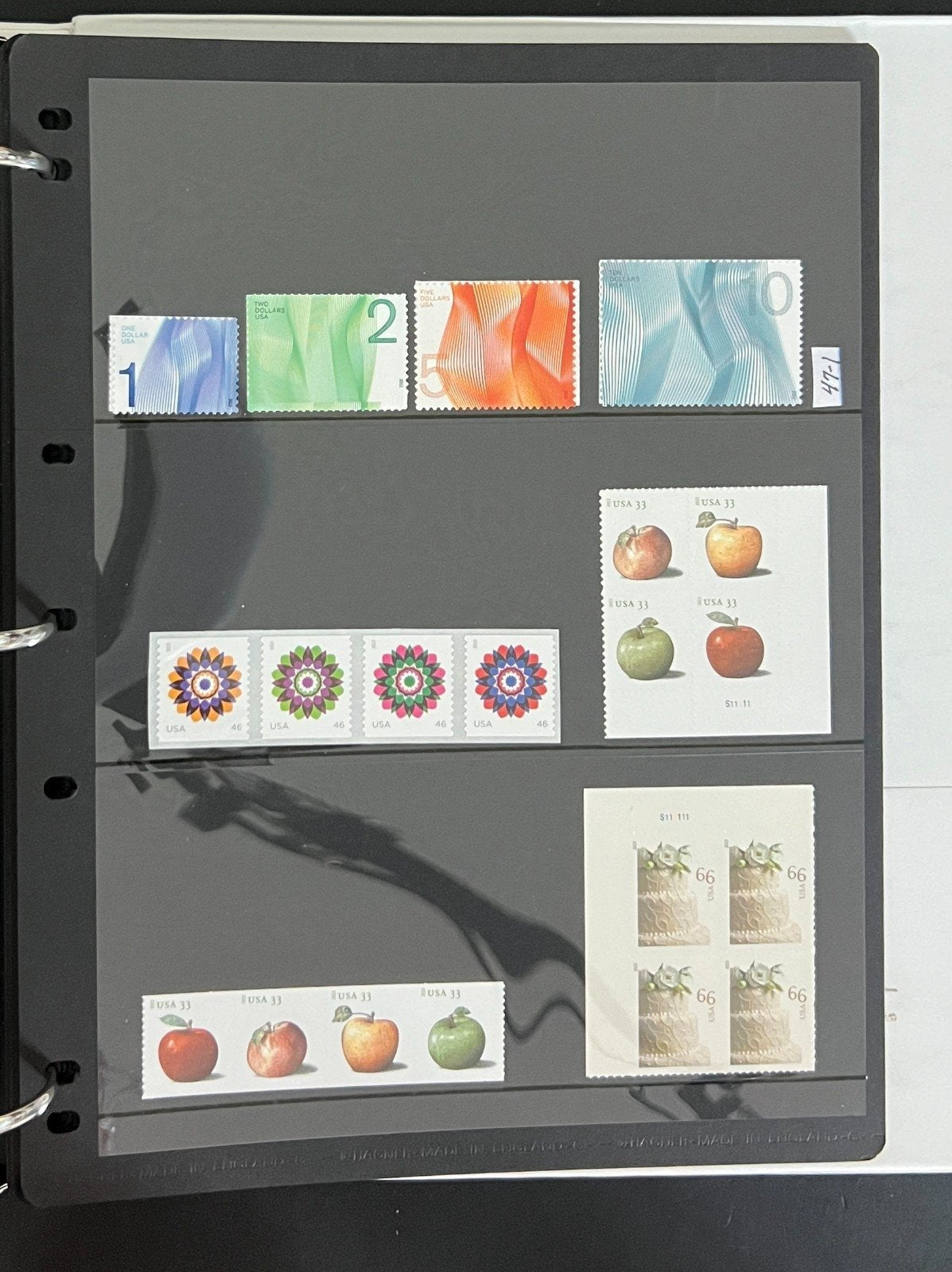 United States Plate Block & Singles Stamp Collection Album MNH #1300-4949 ZAYIX