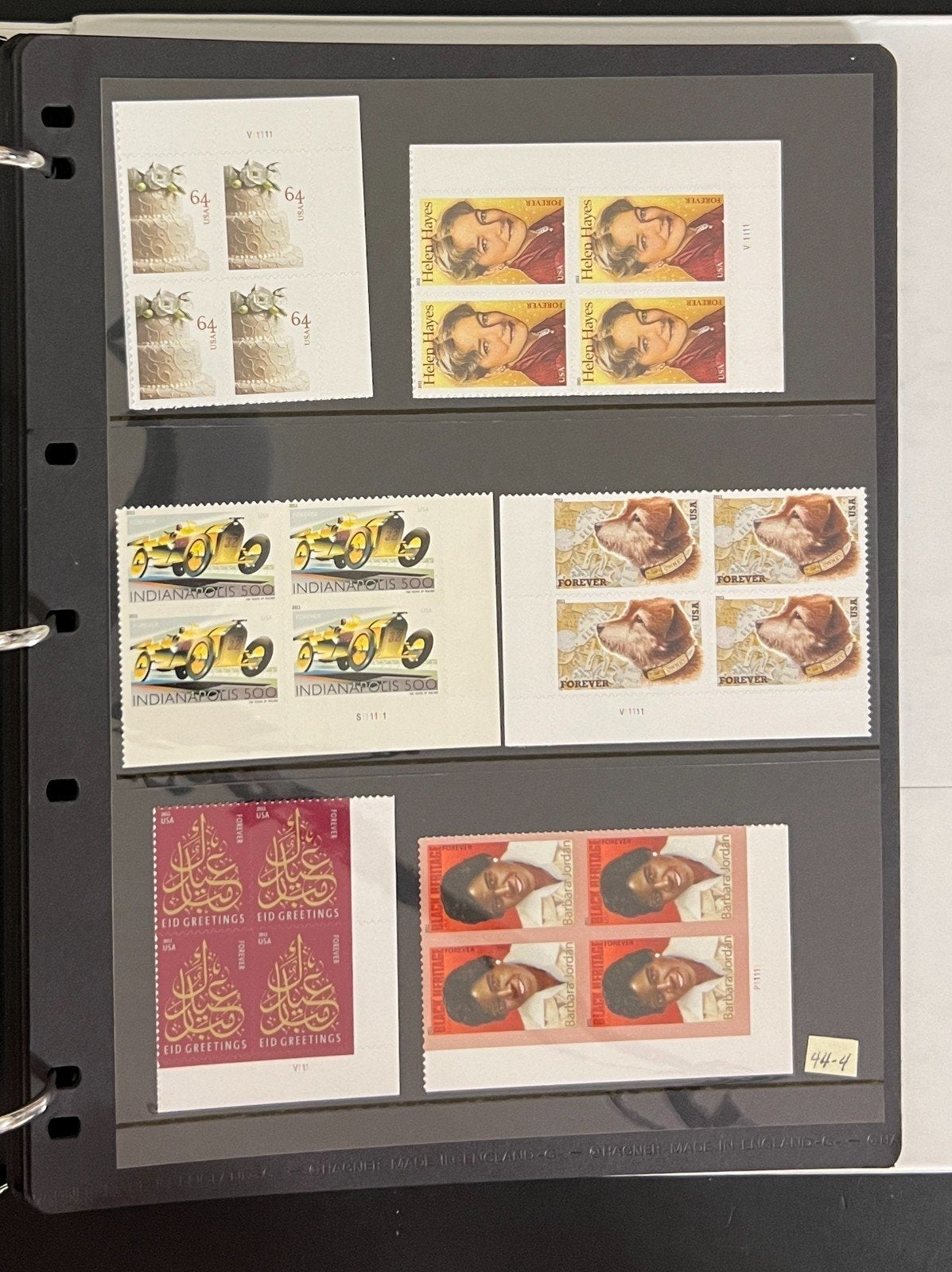 United States Plate Block & Singles Stamp Collection Album MNH #1300-4949 ZAYIX