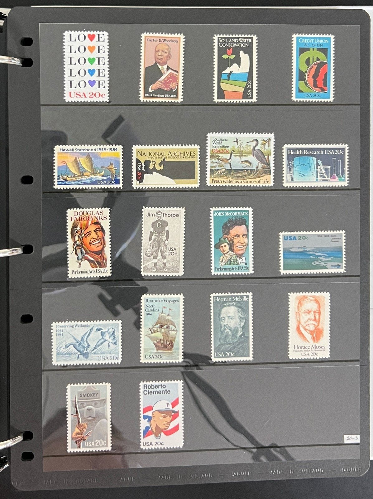 United States Plate Block & Singles Stamp Collection Album MNH #1300-4949 ZAYIX