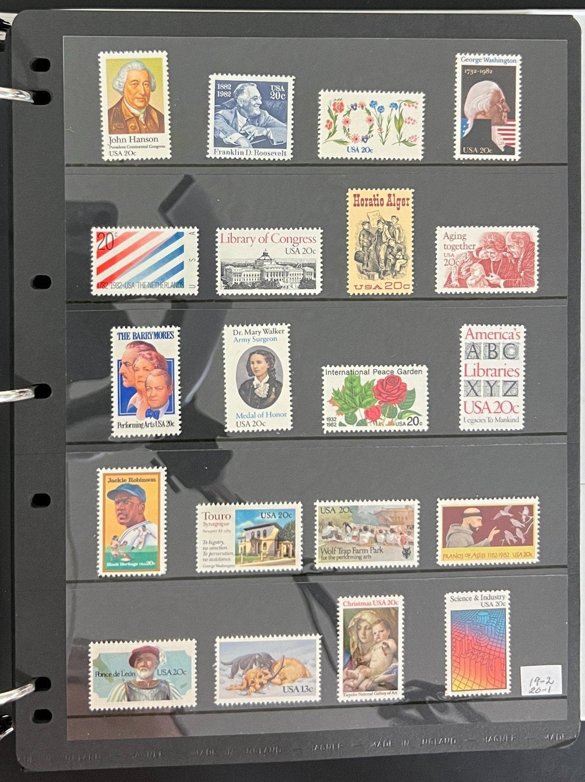 United States Plate Block & Singles Stamp Collection Album MNH #1300-4949 ZAYIX