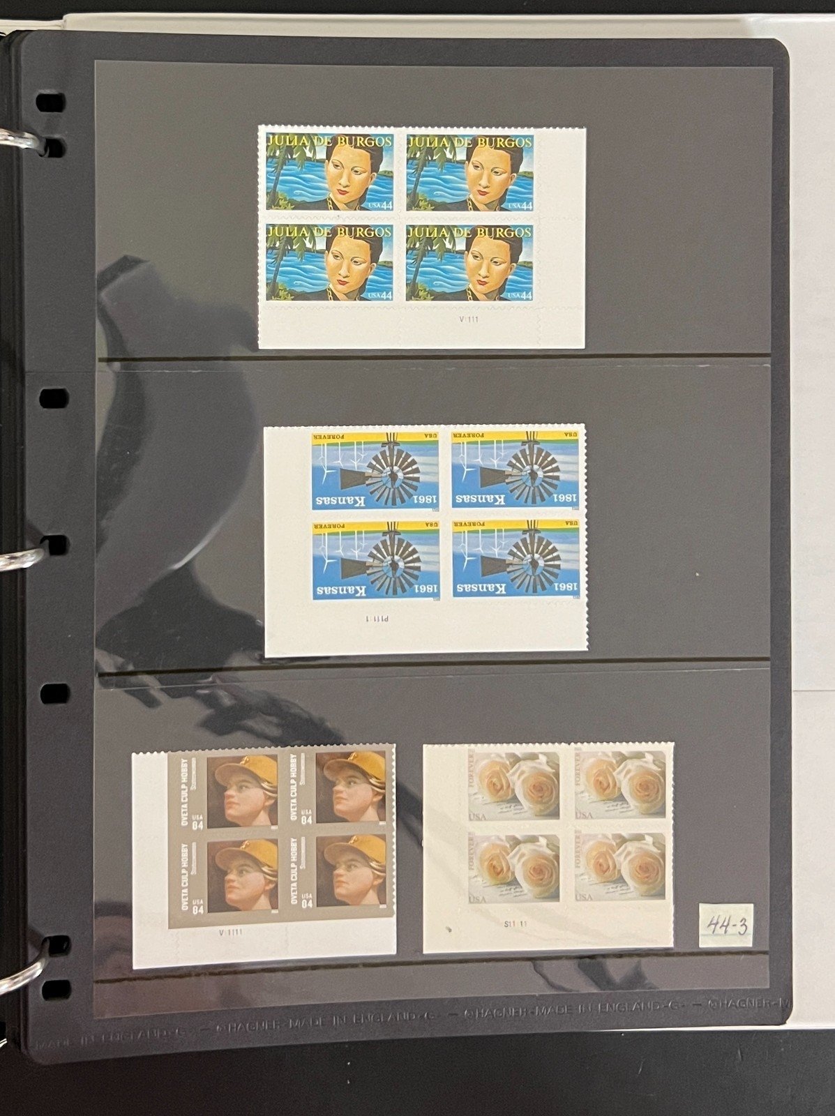 United States Plate Block & Singles Stamp Collection Album MNH #1300-4949 ZAYIX