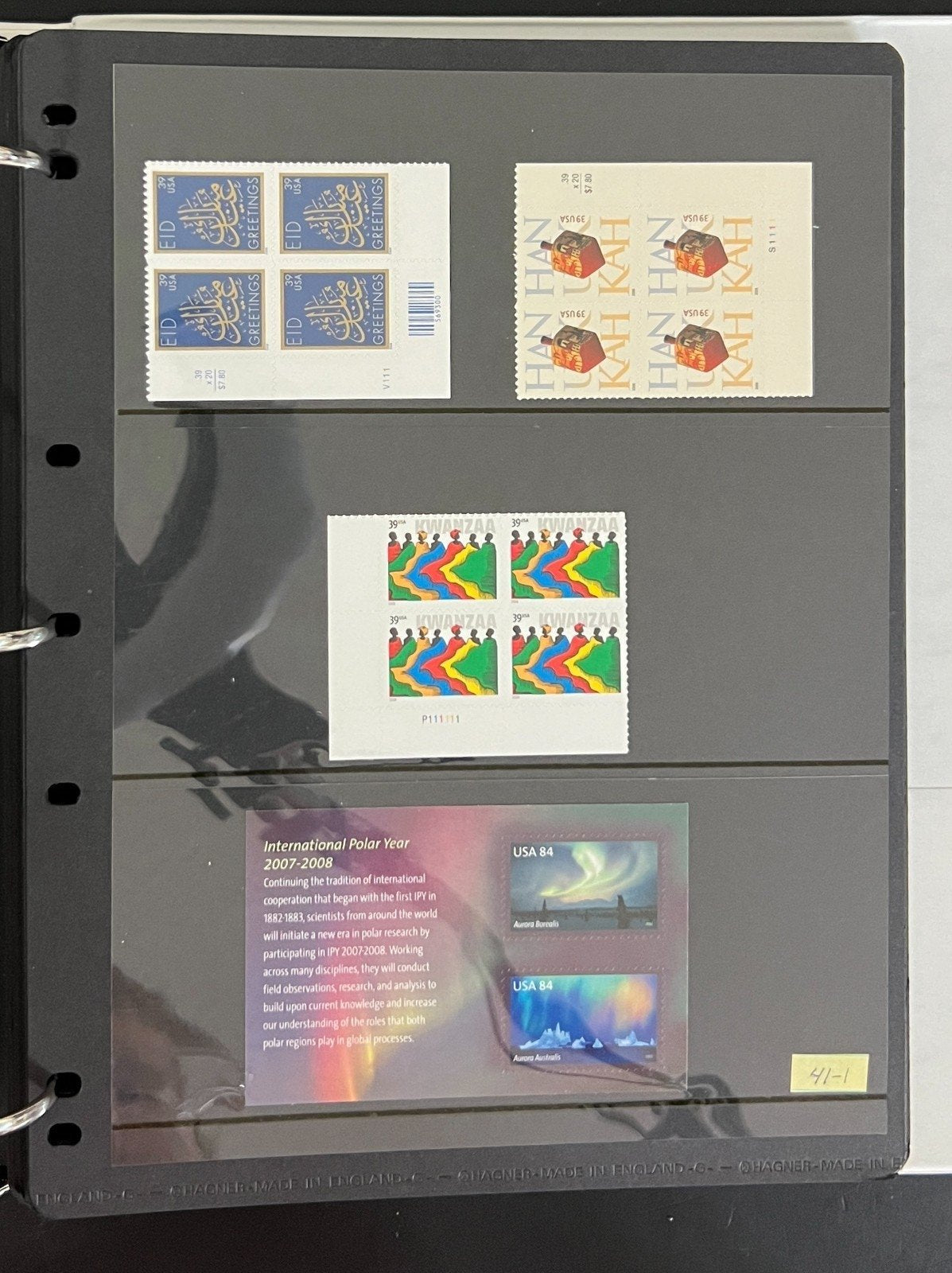 United States Plate Block & Singles Stamp Collection Album MNH #1300-4949 ZAYIX