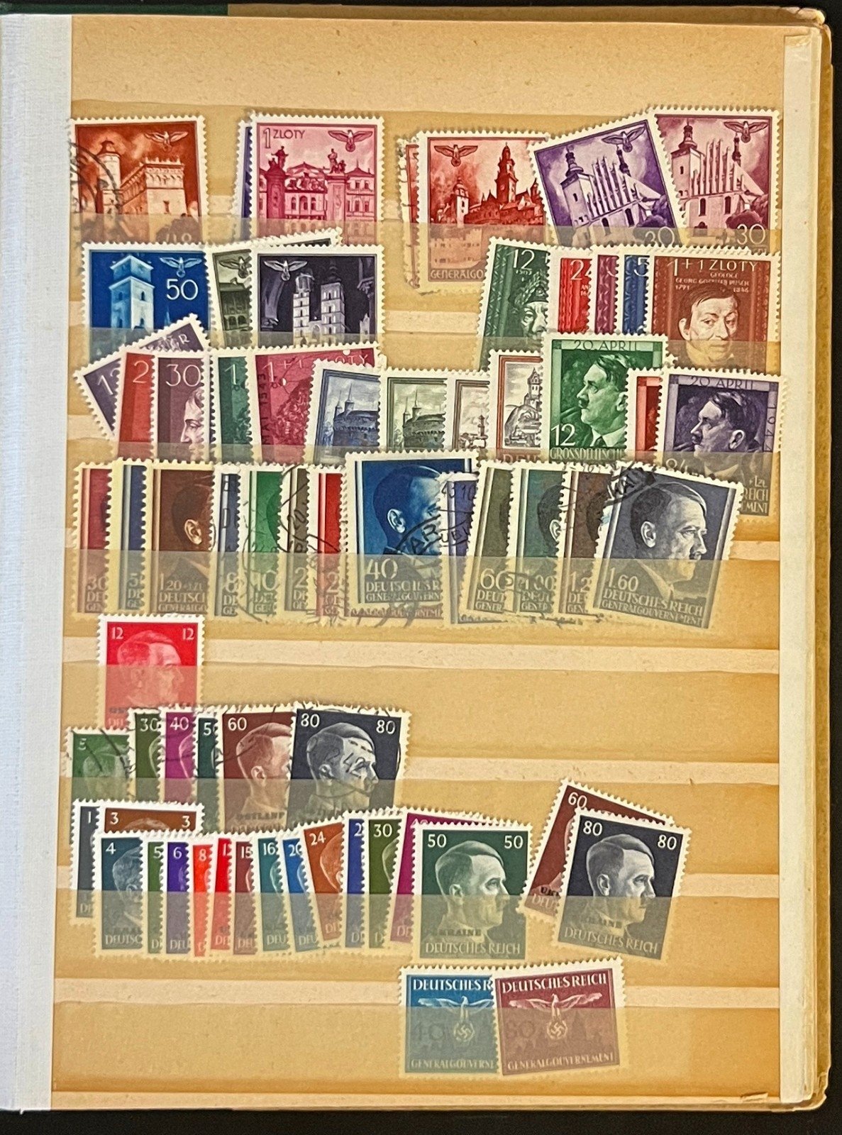 Germany & DDR Stamp Collection Stock Book Mint & Used ZAYIX