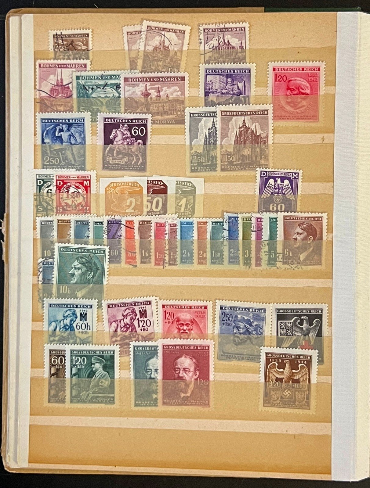 Germany & DDR Stamp Collection Stock Book Mint & Used ZAYIX