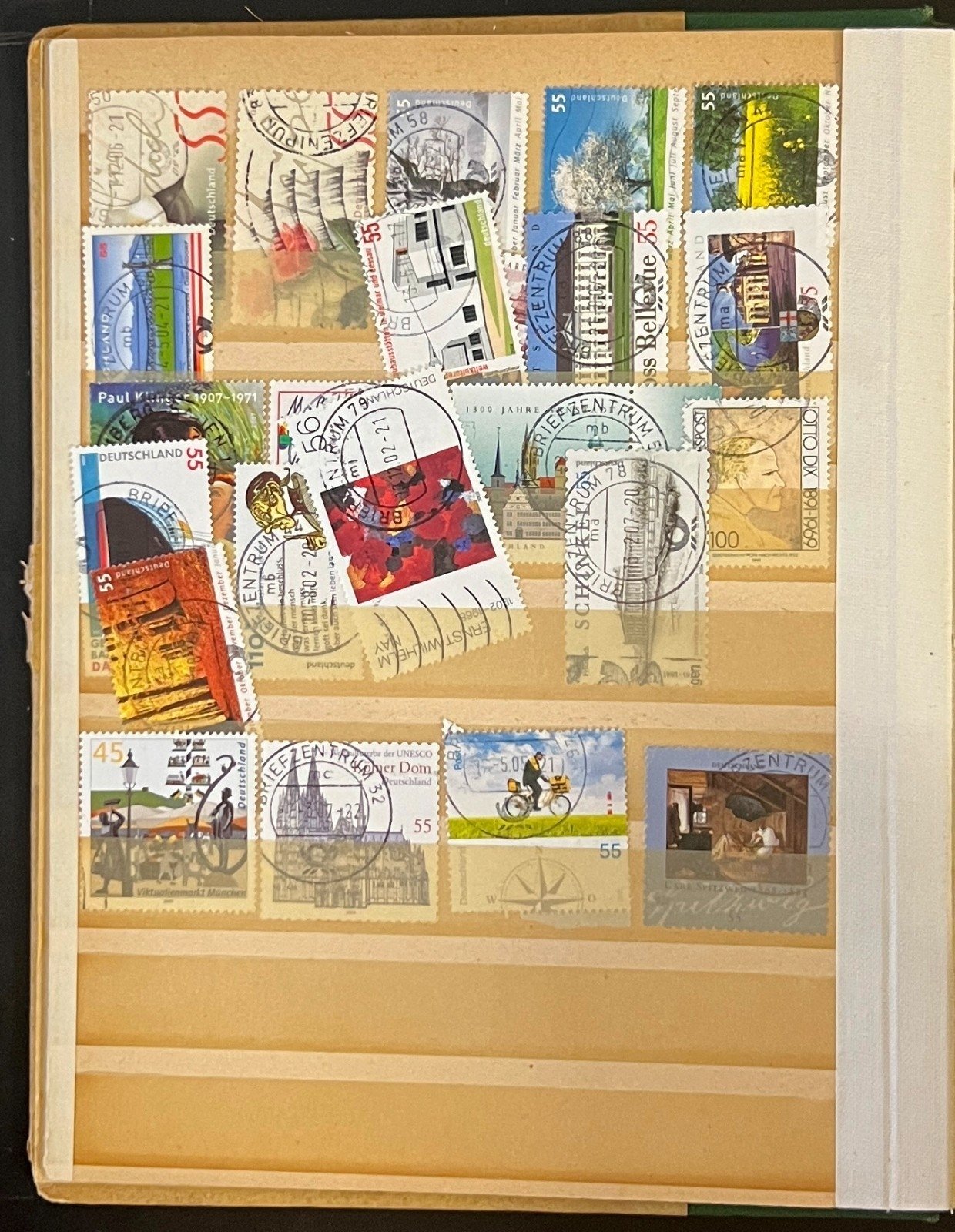 Germany & DDR Stamp Collection Stock Book Mint & Used ZAYIX