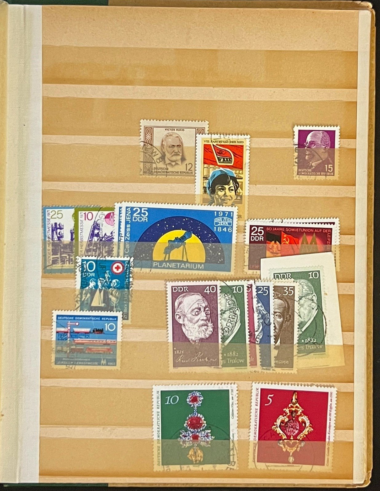 Germany & DDR Stamp Collection Stock Book Mint & Used ZAYIX