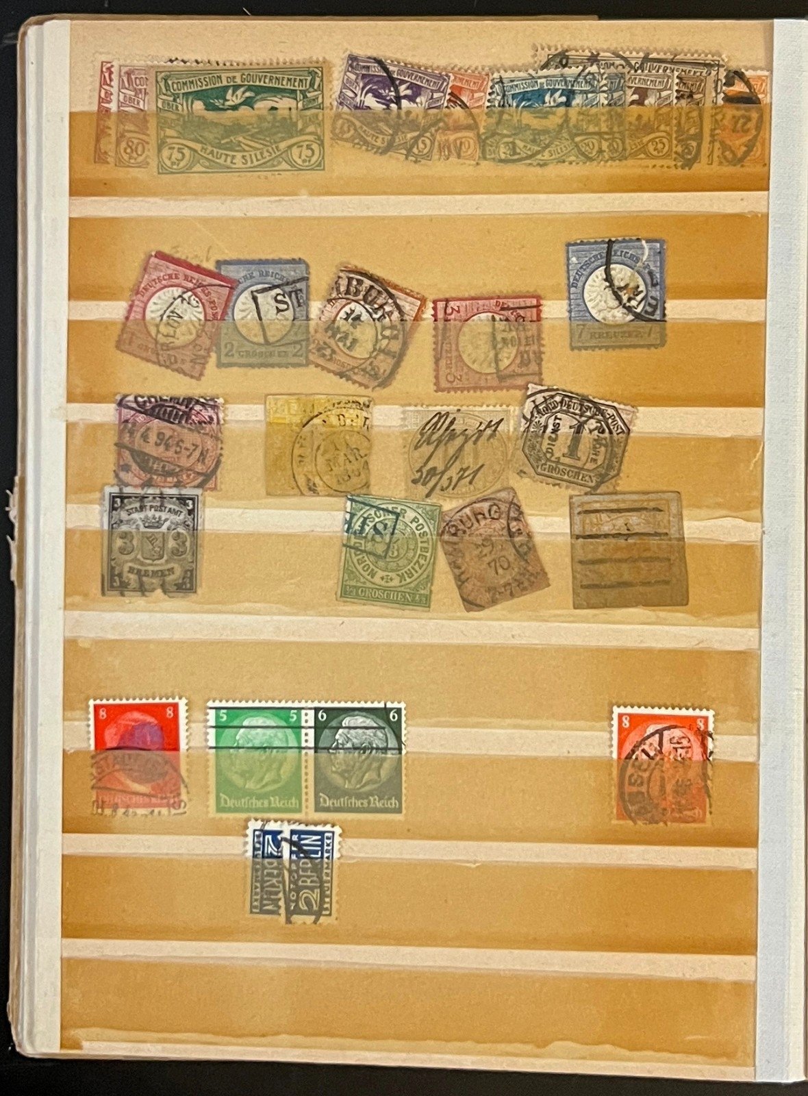 Germany & DDR Stamp Collection Stock Book Mint & Used ZAYIX