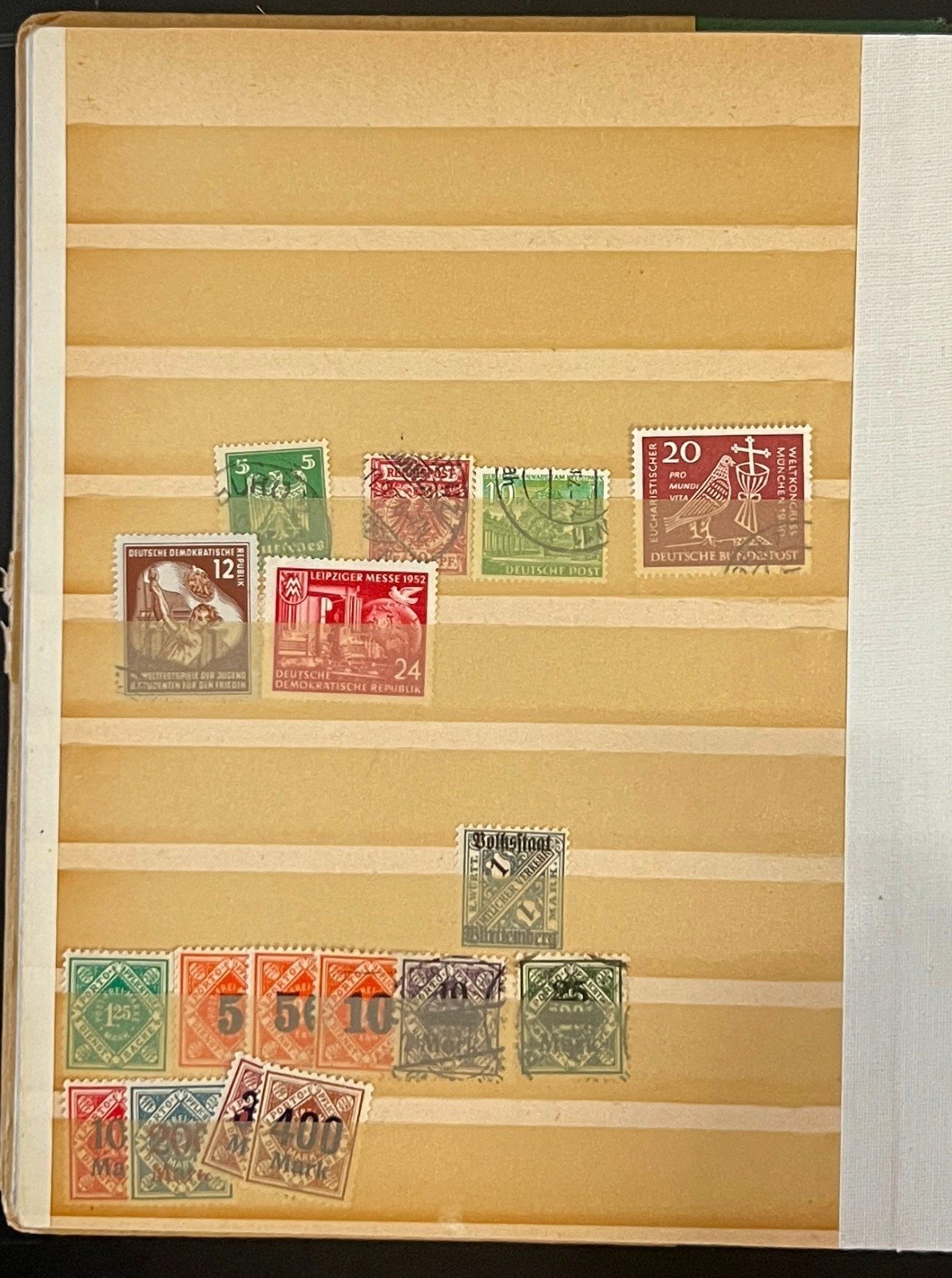 Germany & DDR Stamp Collection Stock Book Mint & Used ZAYIX