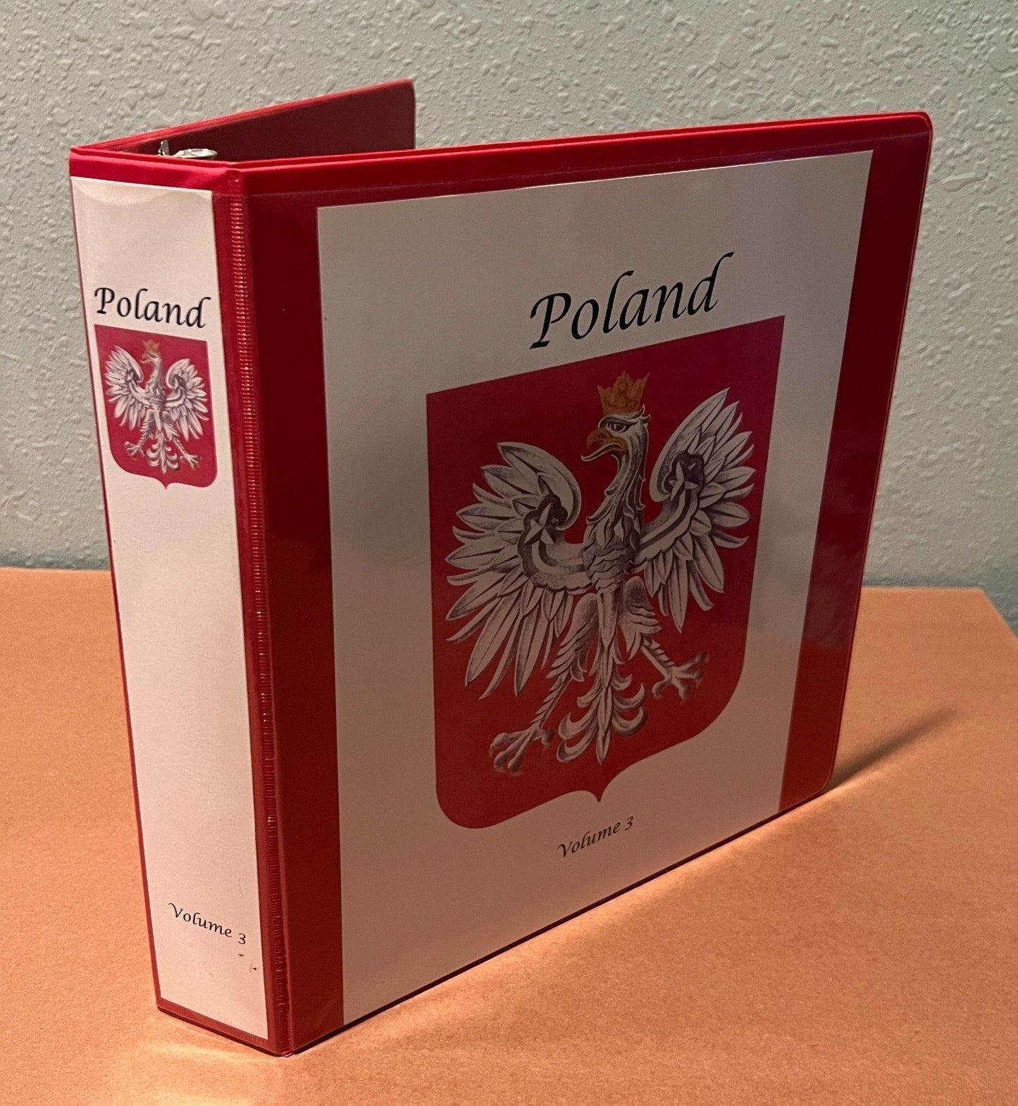 Poland Stamp Album 3-Ring Binder 6 Volume Set ZAYIX