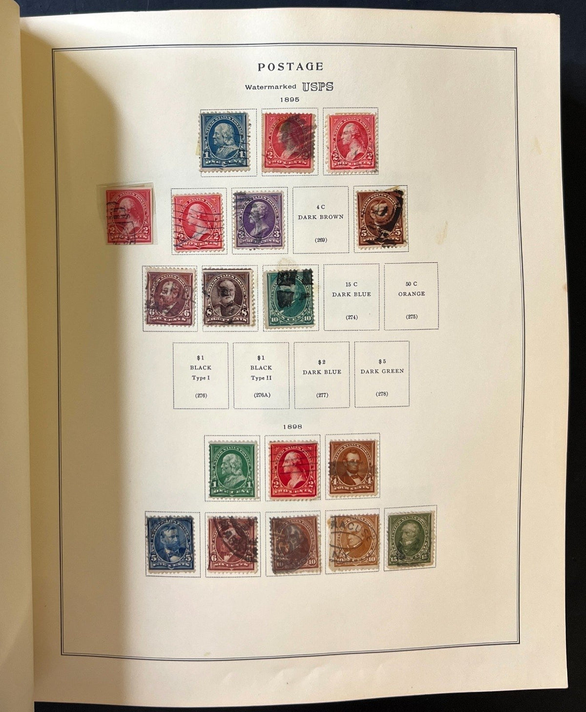 United States Stamp Collection Nearly Complete Scott Album 1845-1964 ZAYIX