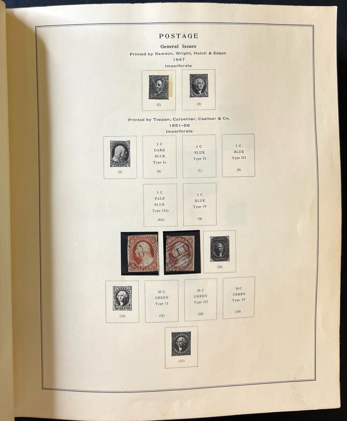 United States Stamp Collection Nearly Complete Scott Album 1845-1964 ZAYIX
