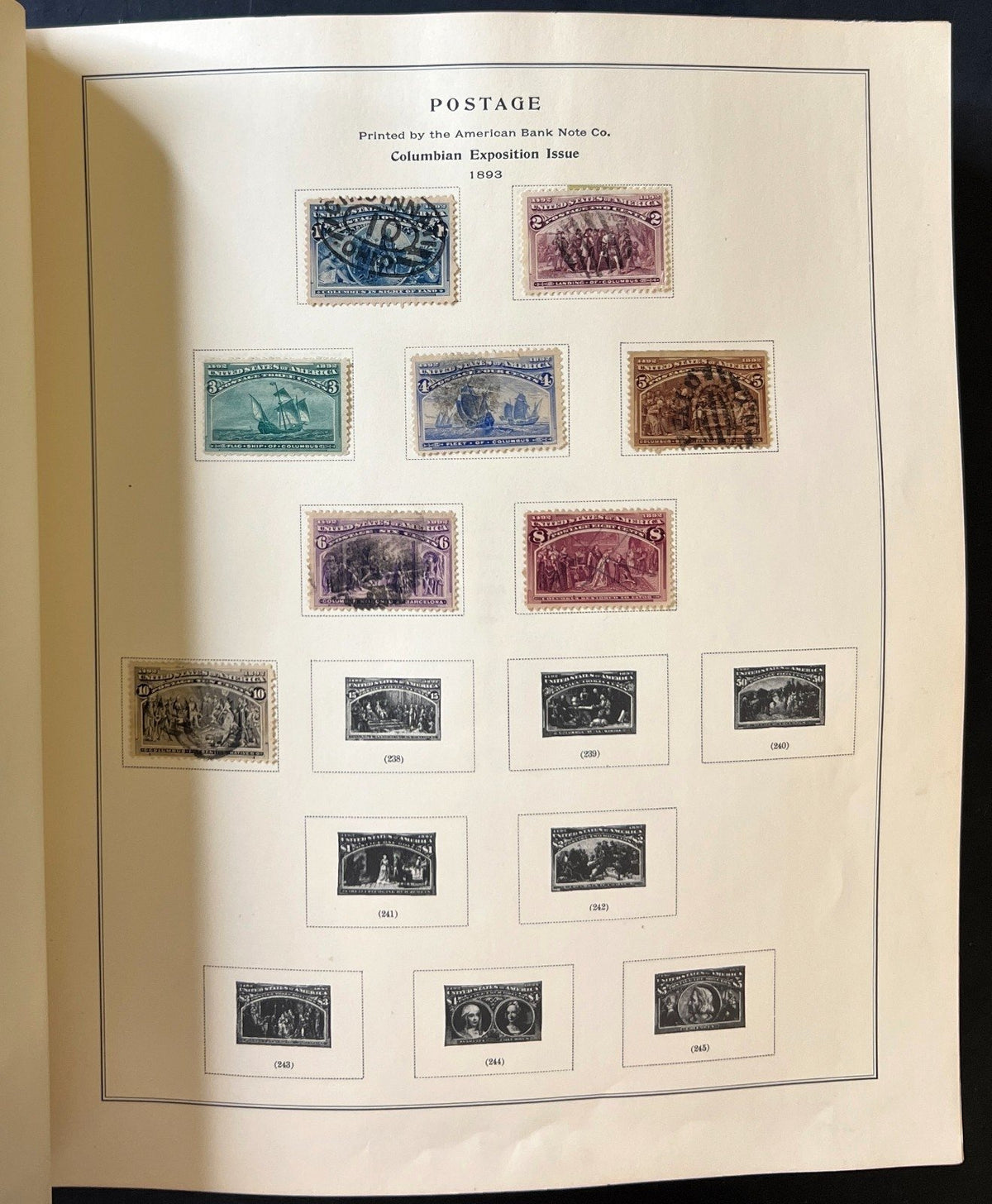 United States Stamp Collection Nearly Complete Scott Album 1845-1964 ZAYIX